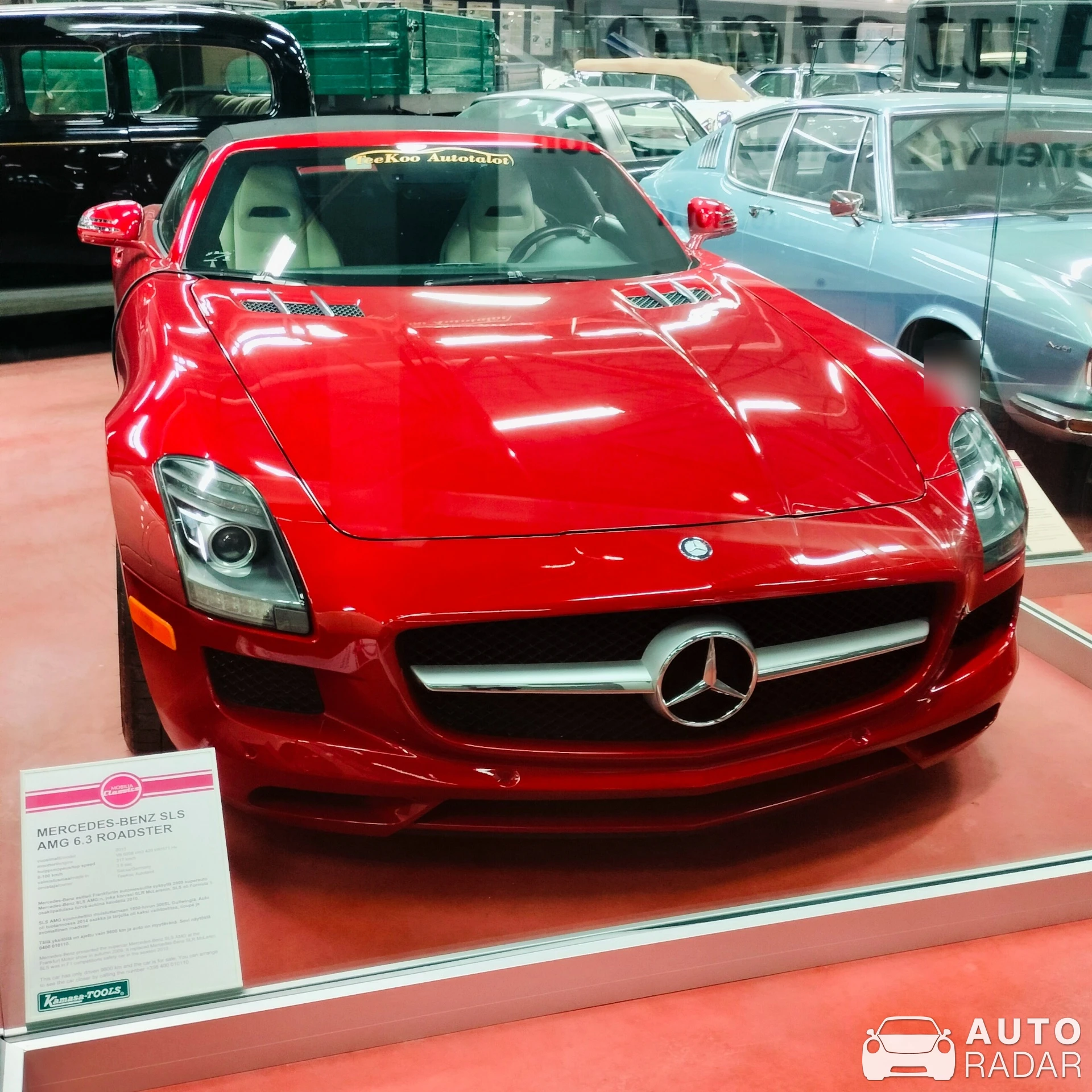 Mercedes-Benz SLS AMG Roadster spotted in Kangasala, Finland