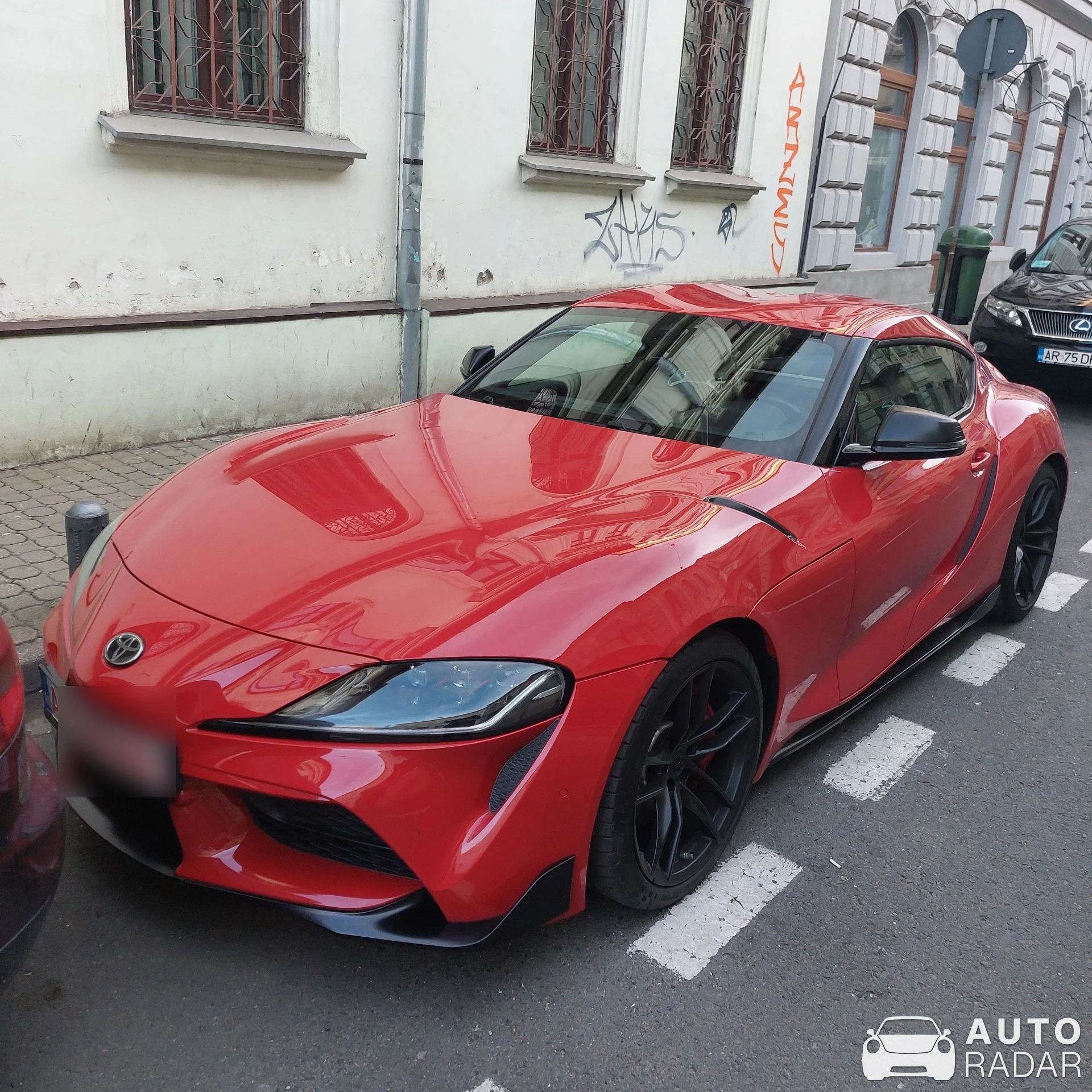 Toyota GR Supra A90 spotted in Arad, Romania
