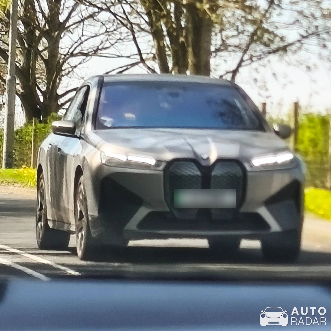 BMW iX spotted in Carnforth