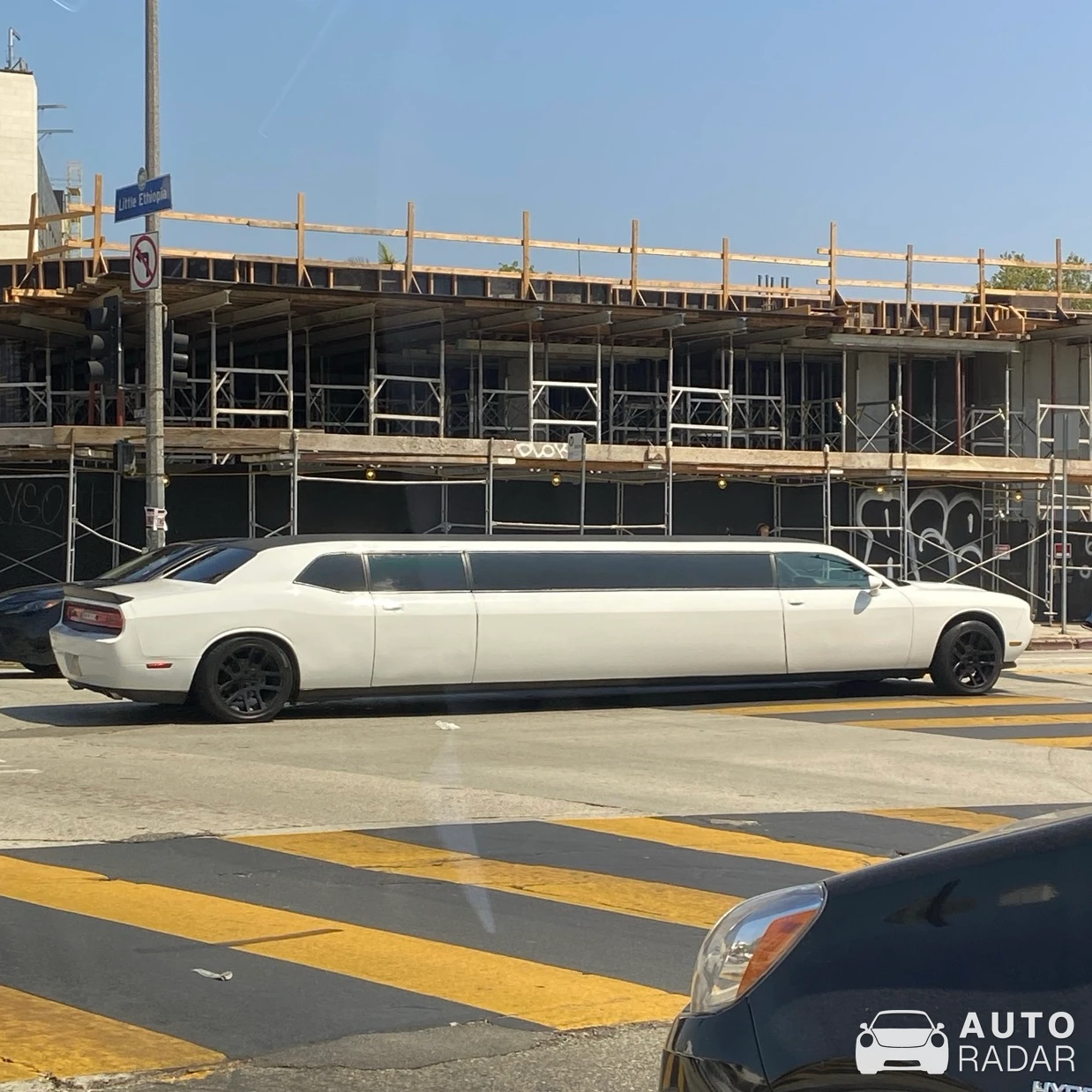 Dodge Challenger SRT-8 Limousine spotted in Los Angeles