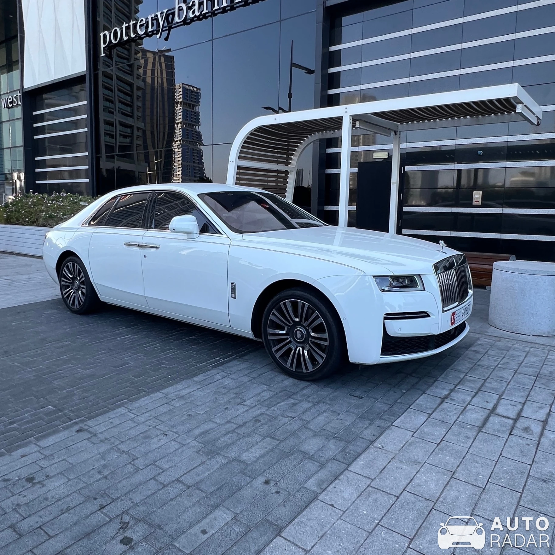 Rolls-Royce Ghost Series II spotted in Abu Dhabi, United Arab Emirates