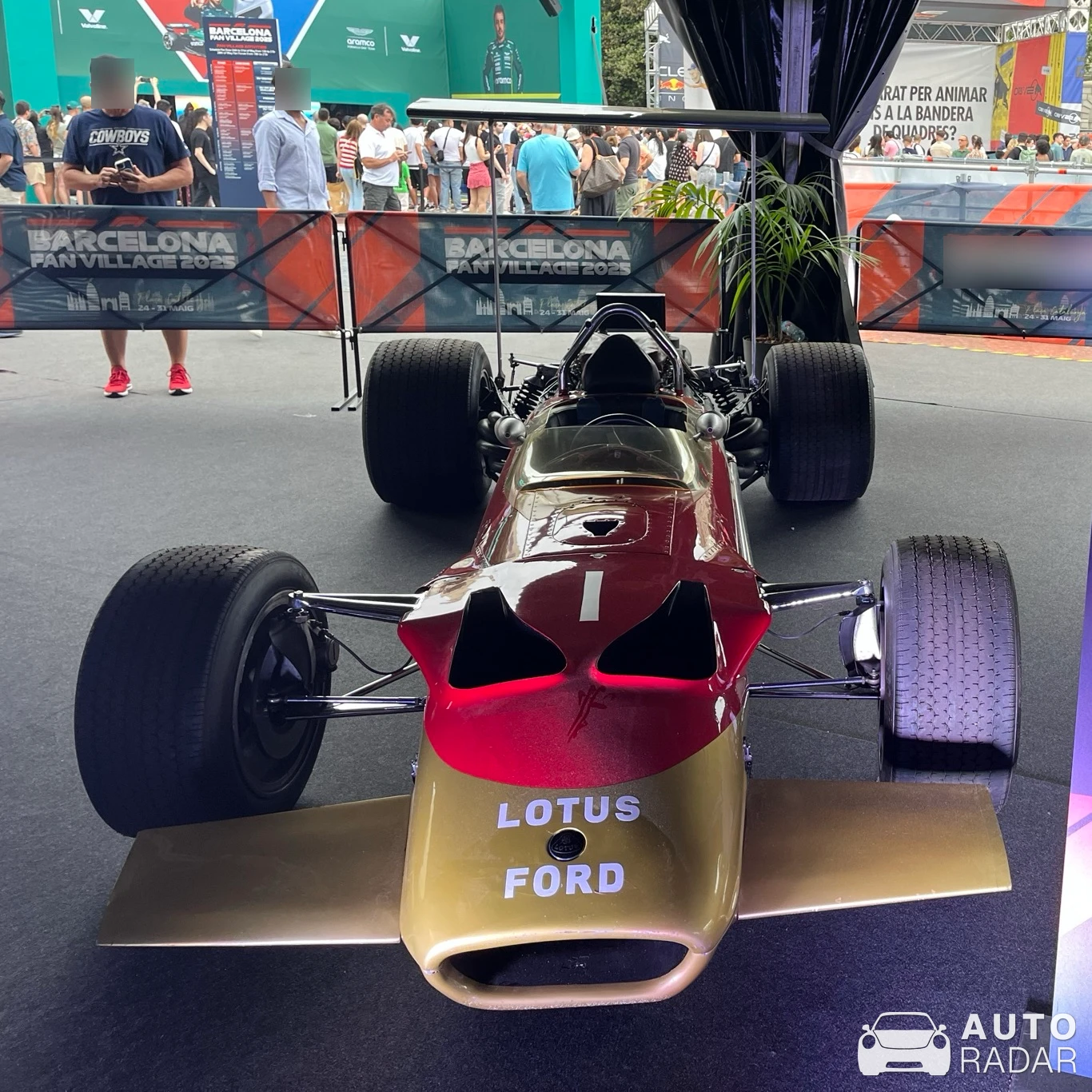 Lotus 49 spotted in Barcelona