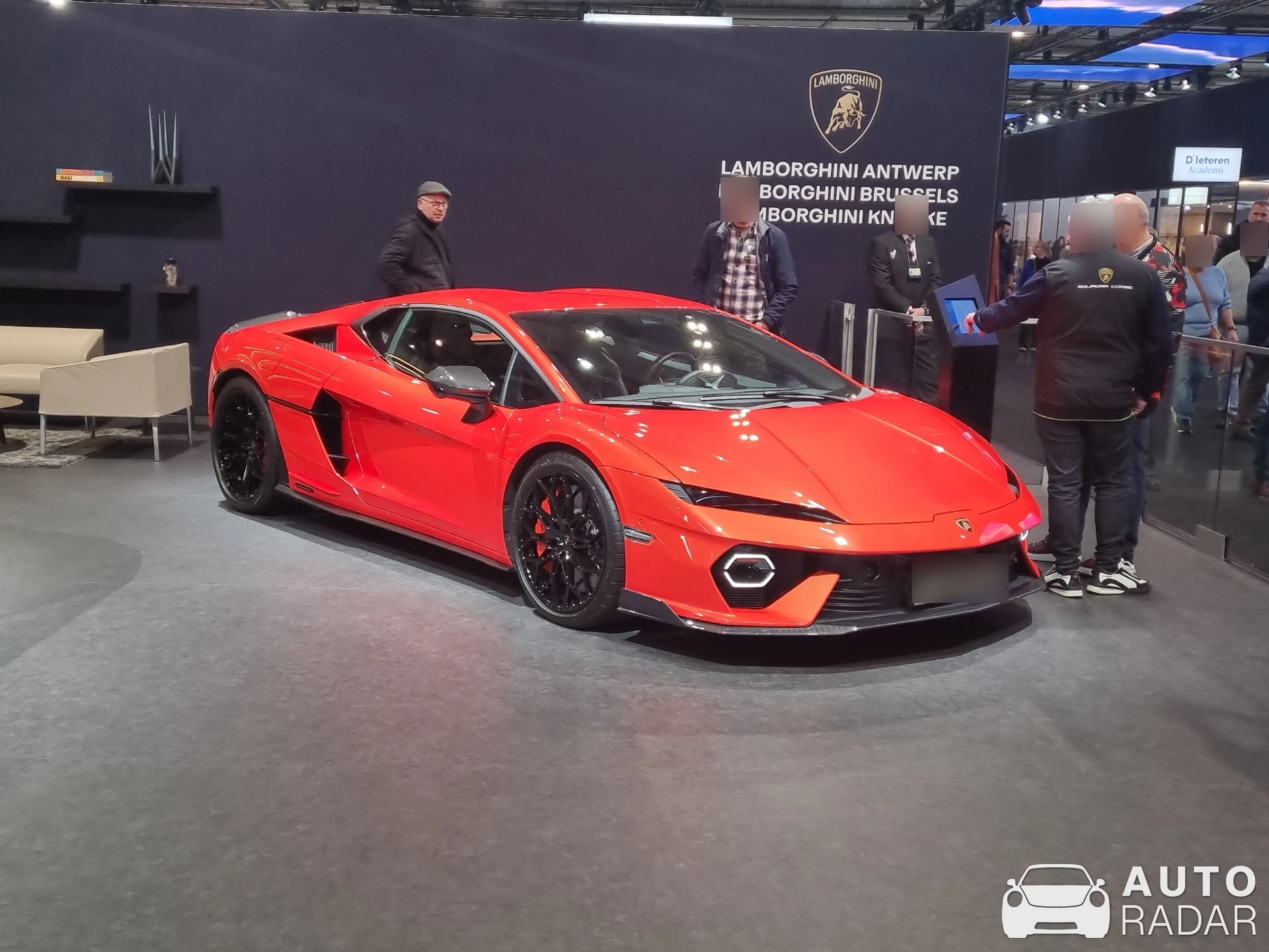 Lamborghini Temerario spotted in Brussels, Belgium