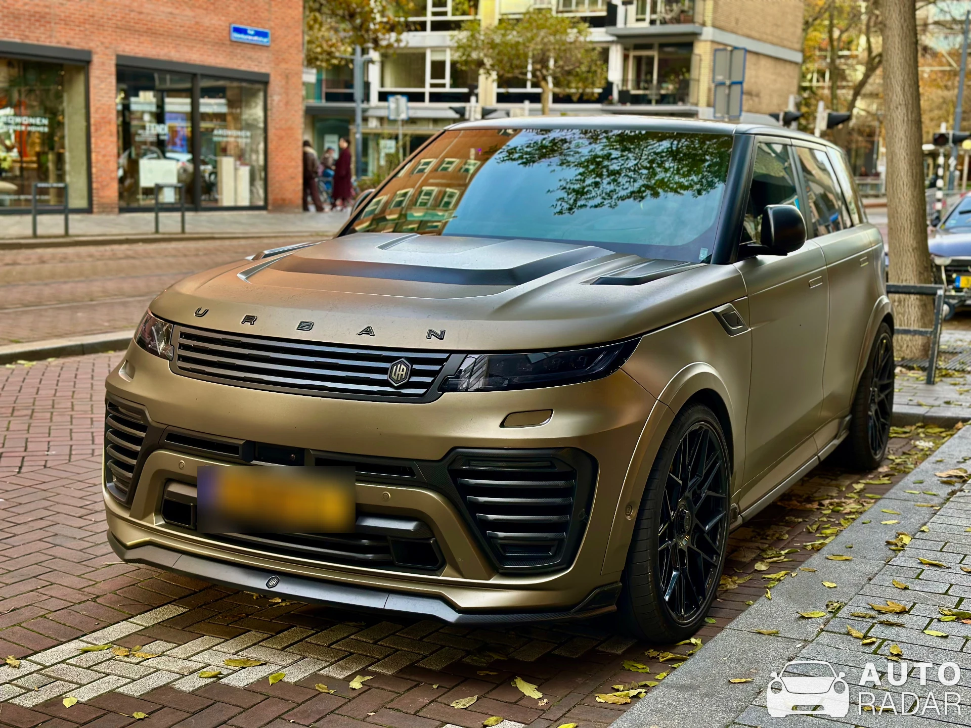 Urban Range Rover spotted in Rotterdam