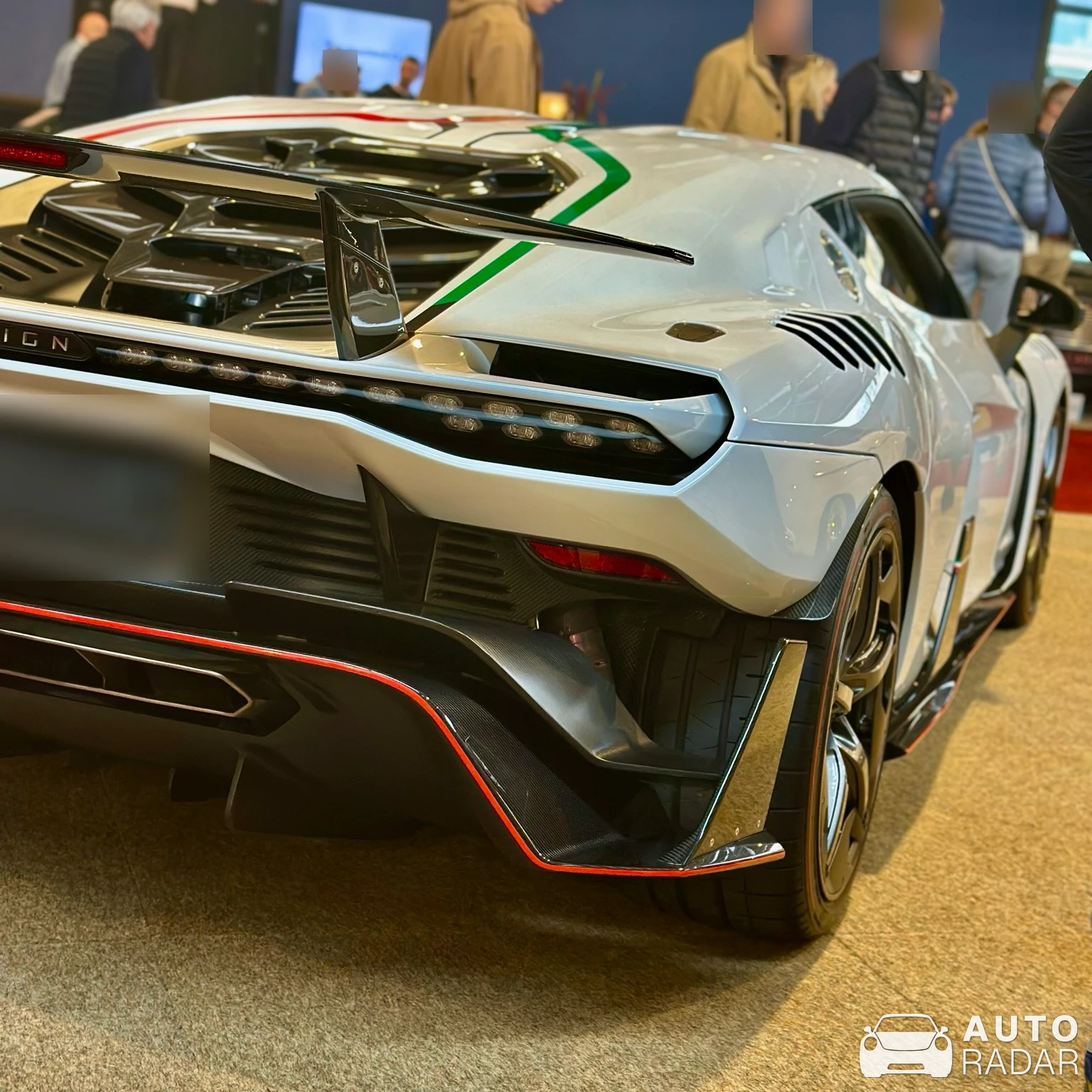 Italdesign Zerouno spotted in Knokke-Heist