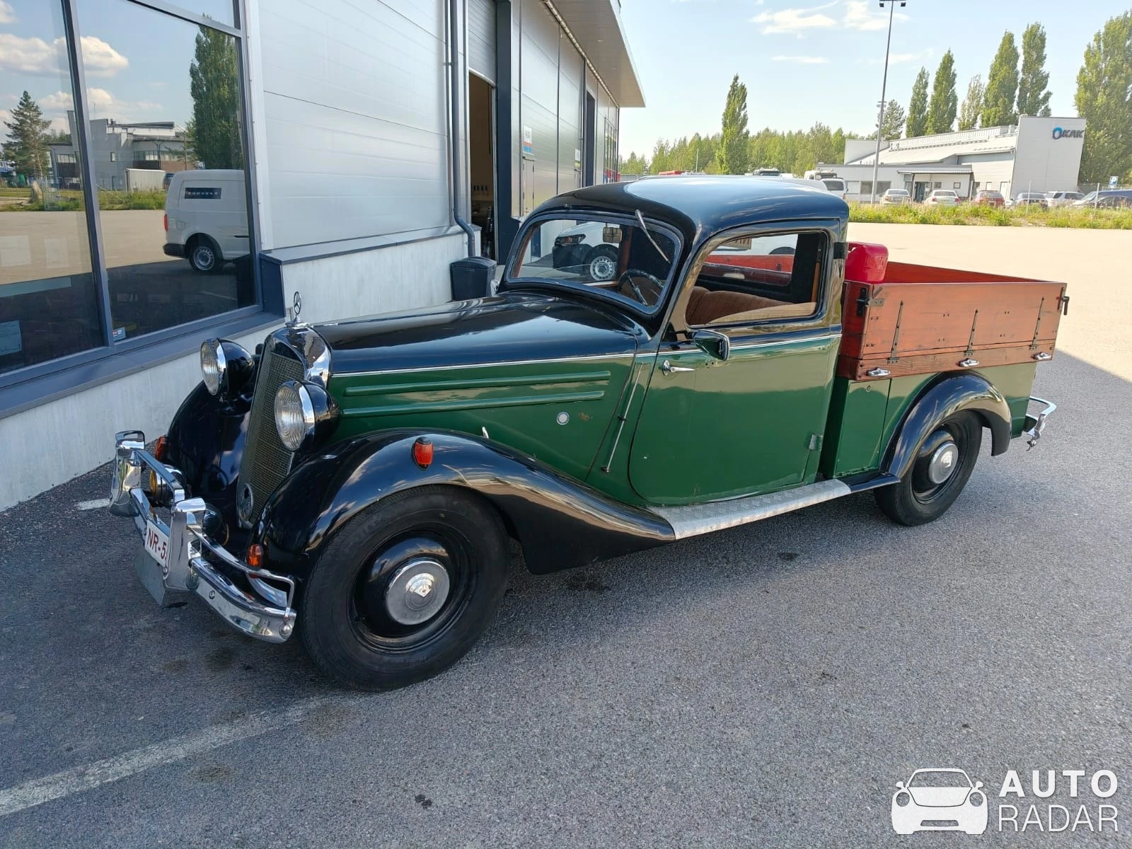 Mercedes-Benz 170 V W136 spotted in Jyväskylä