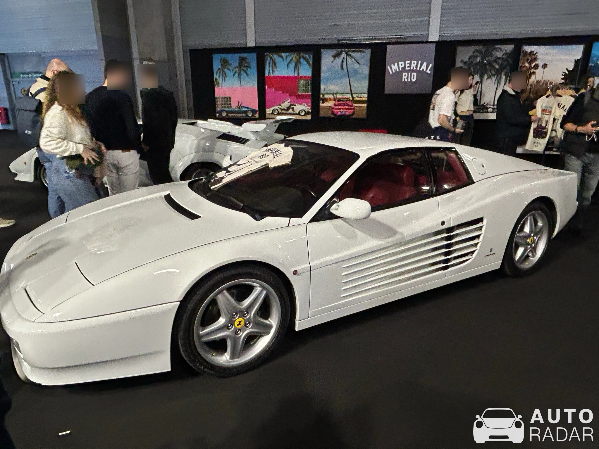 Ferrari Testarossa spotted in Paris, France