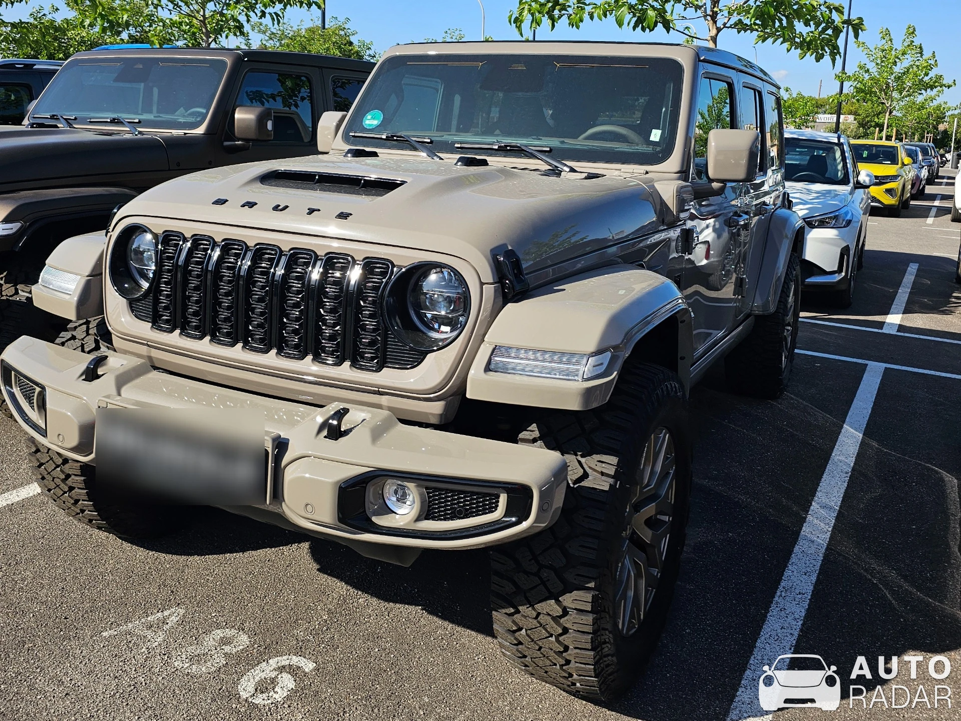 Jeep Wrangler Brute spotted in Palma