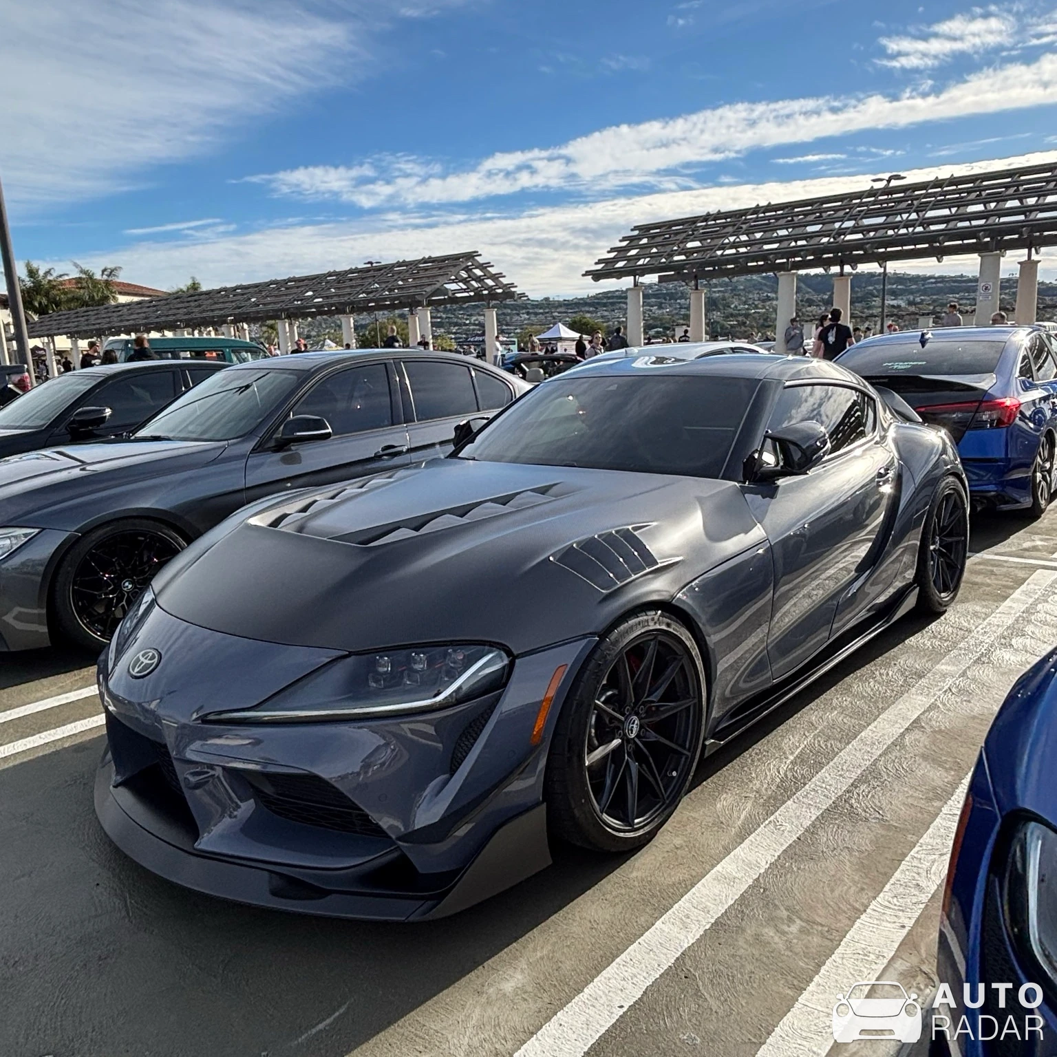 Toyota GR Supra A90 spotted in San Clemente, United States