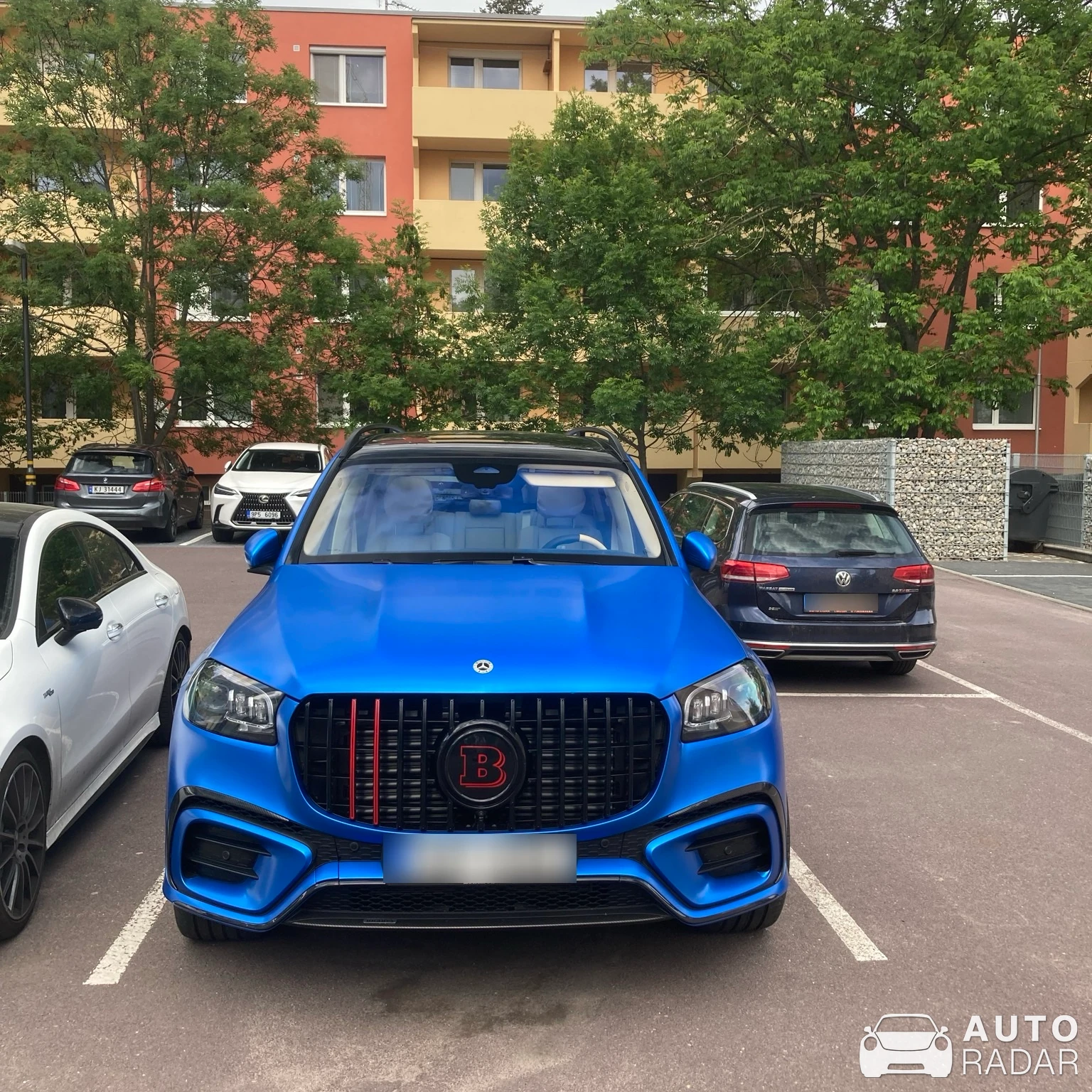 Mercedes-AMG Brabus GLS 63 X166 spotted