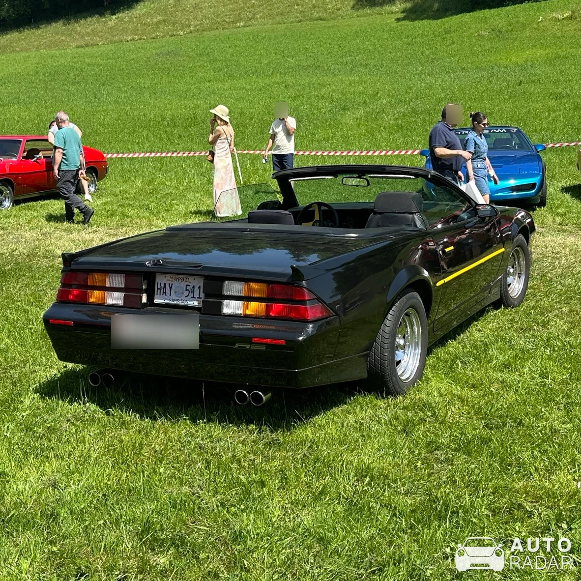 Chevrolet Camaro RS Convertible spotted in Dürnten