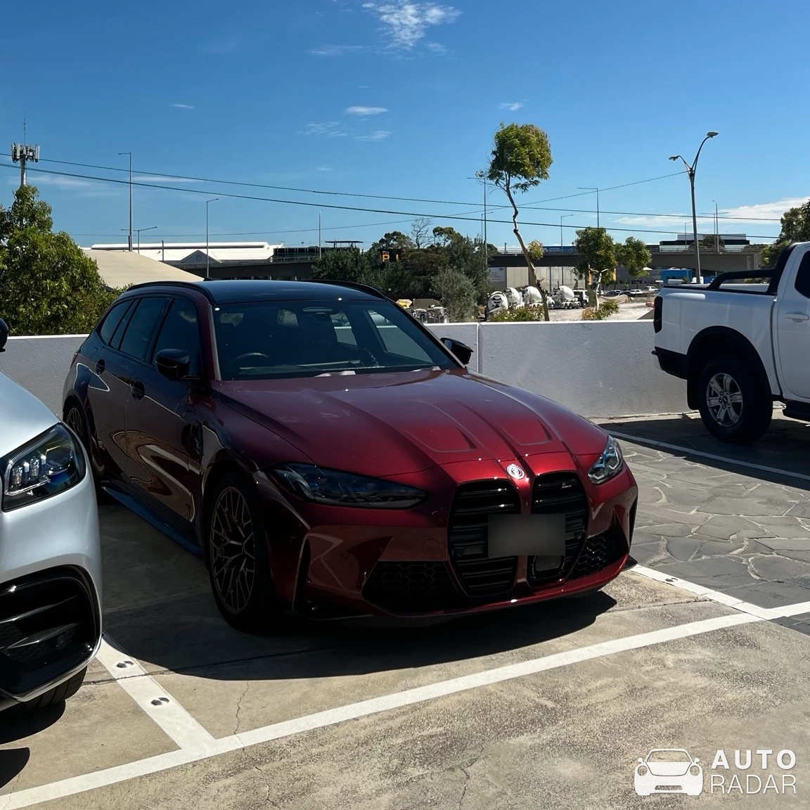 BMW M3 G81 Touring Competition spotted in Port Melbourne, Australia