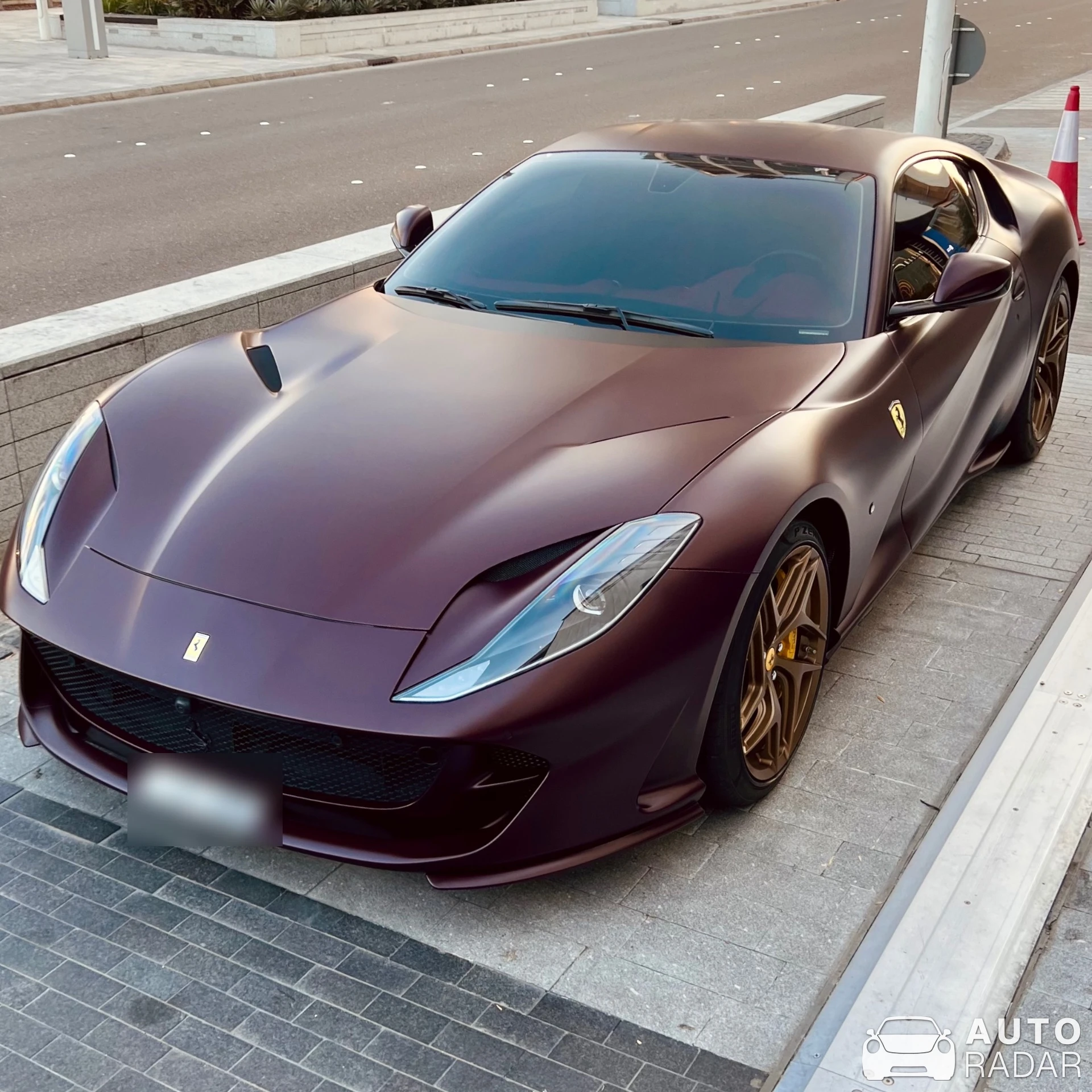 Ferrari 812 Superfast spotted in Abu Dhabi, United Arab Emirates