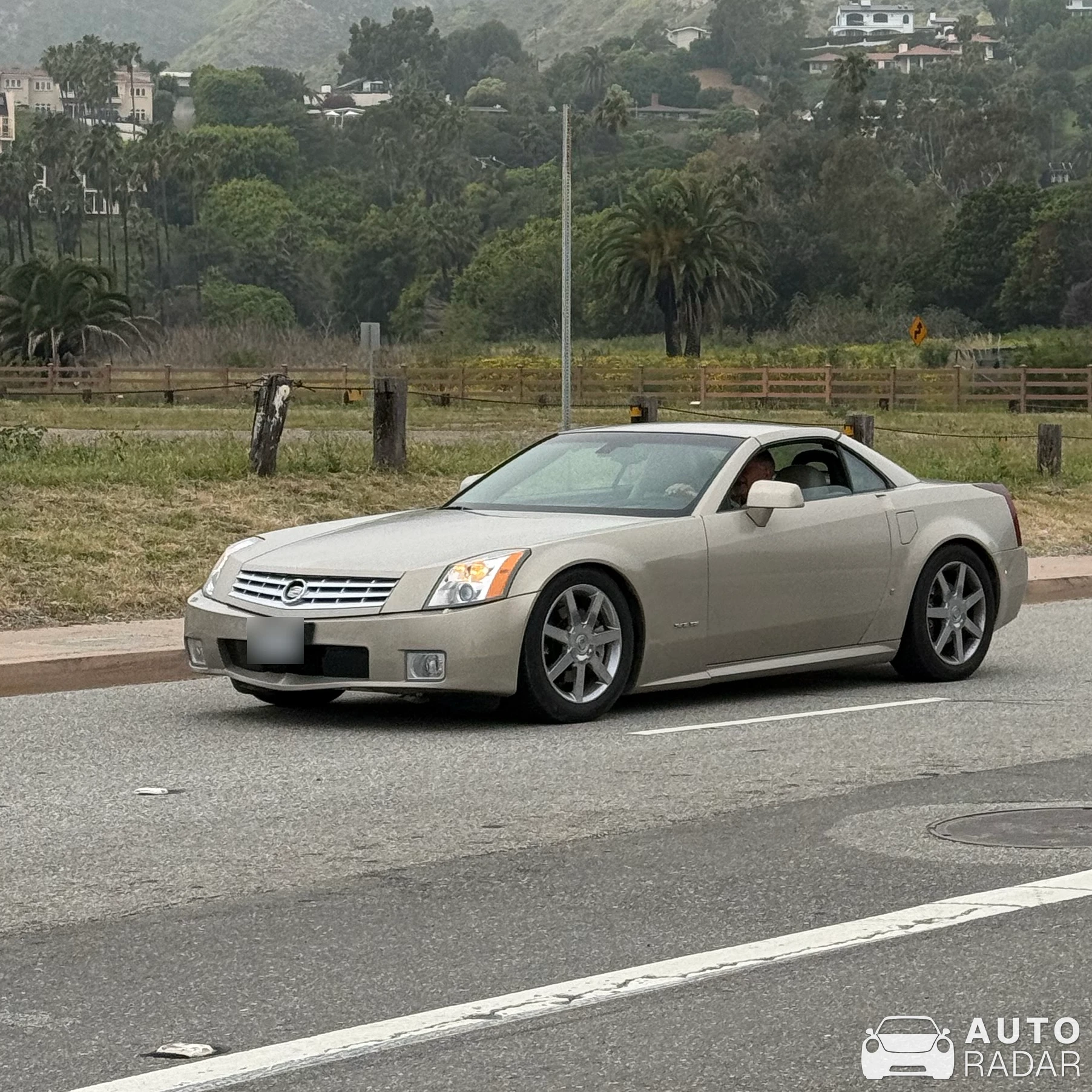 Cadillac XLR-V spotted in Malibu