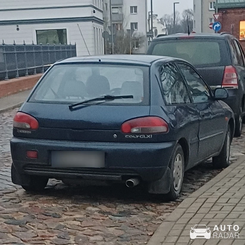Mitsubishi Colt spotted in Liepāja
