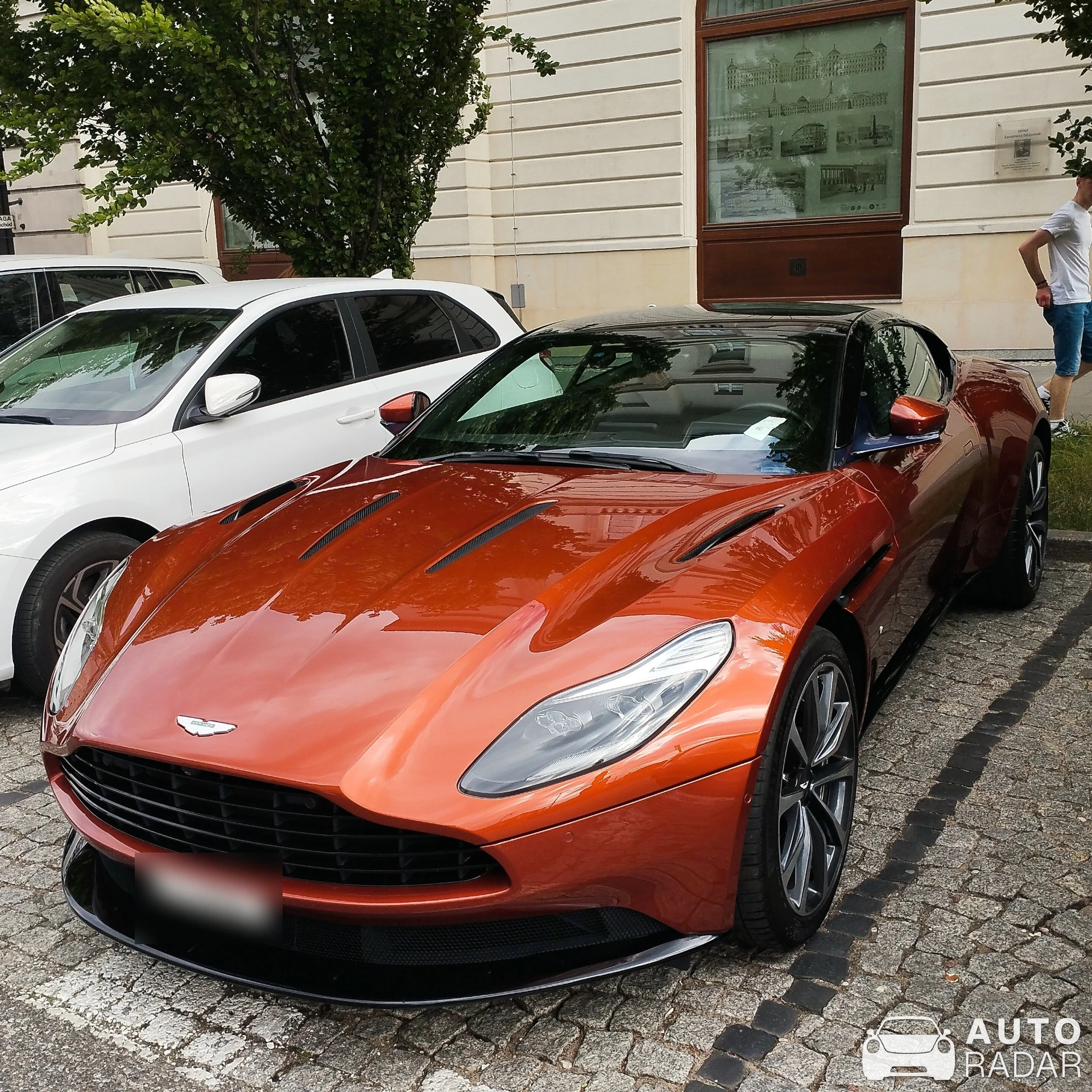 Aston Martin DB11 Launch Edition spotted in Warszawa