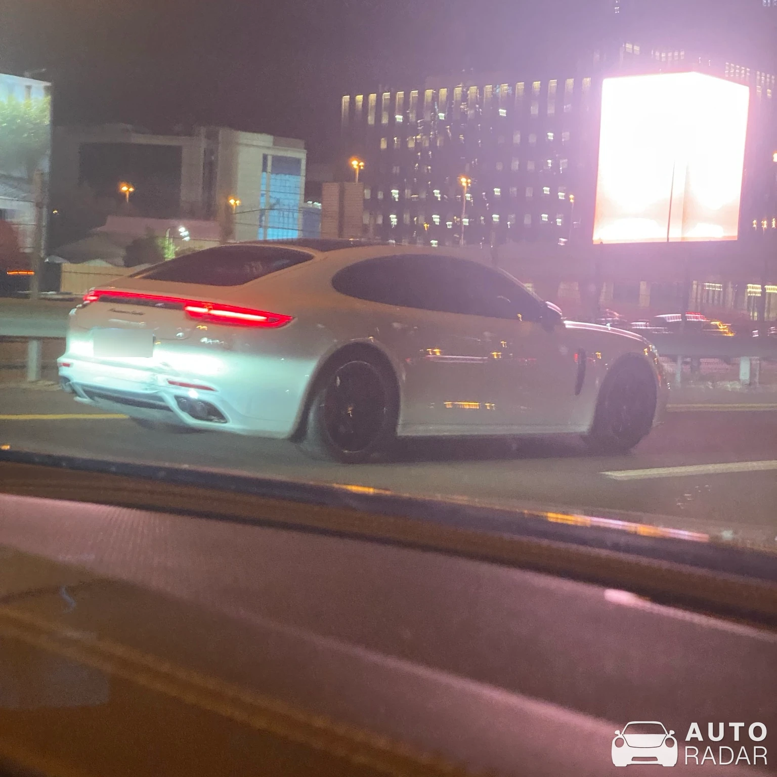 Porsche 972 Panamera Turbo spotted in Dubai