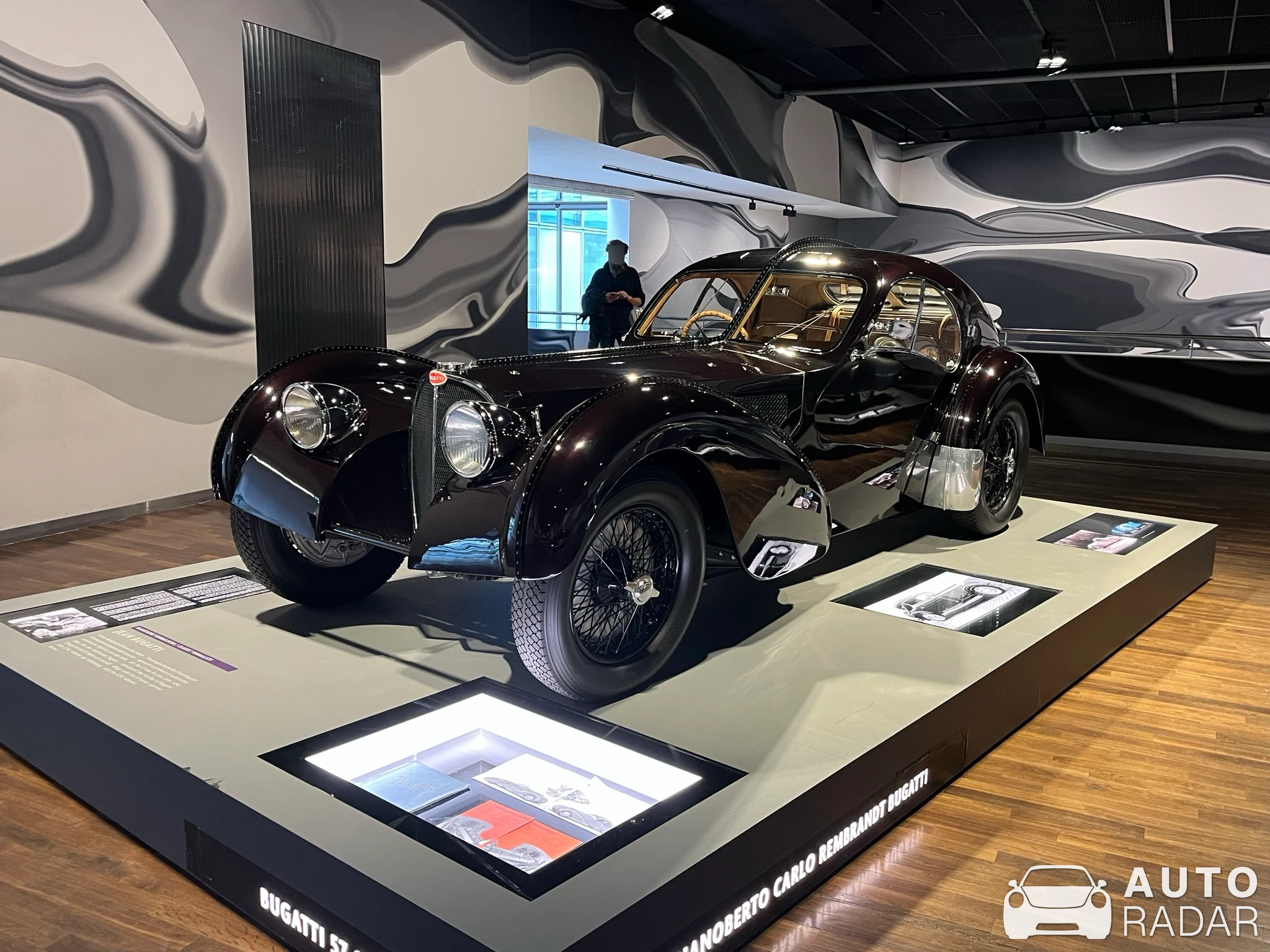 Bugatti 57SC Atlantic spotted in Wolfsburg