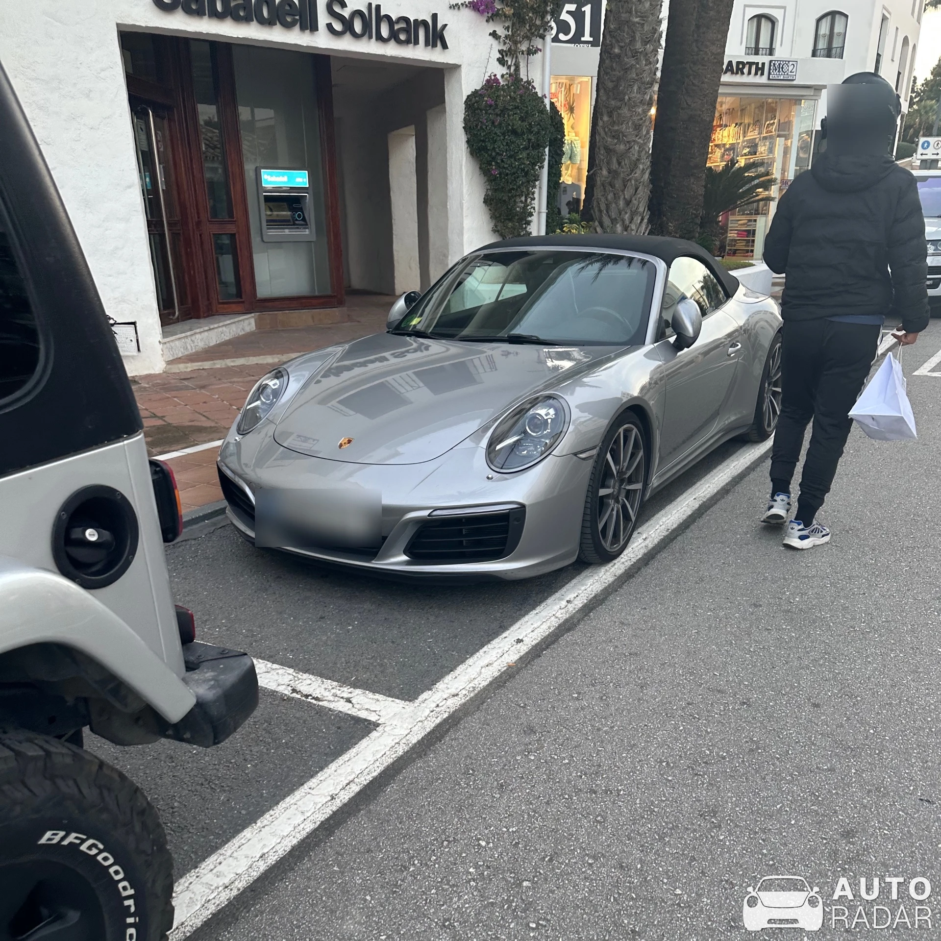 Porsche 991 Carrera 4S Cabriolet MkII spotted in Marbella, Spain