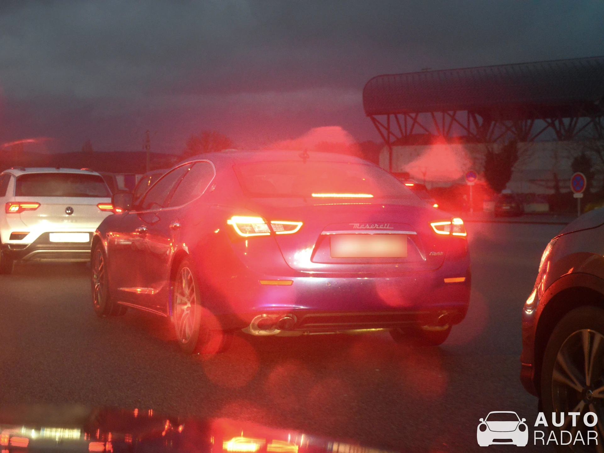 Maserati Ghibli SS spotted in Contamine-sur-Arve