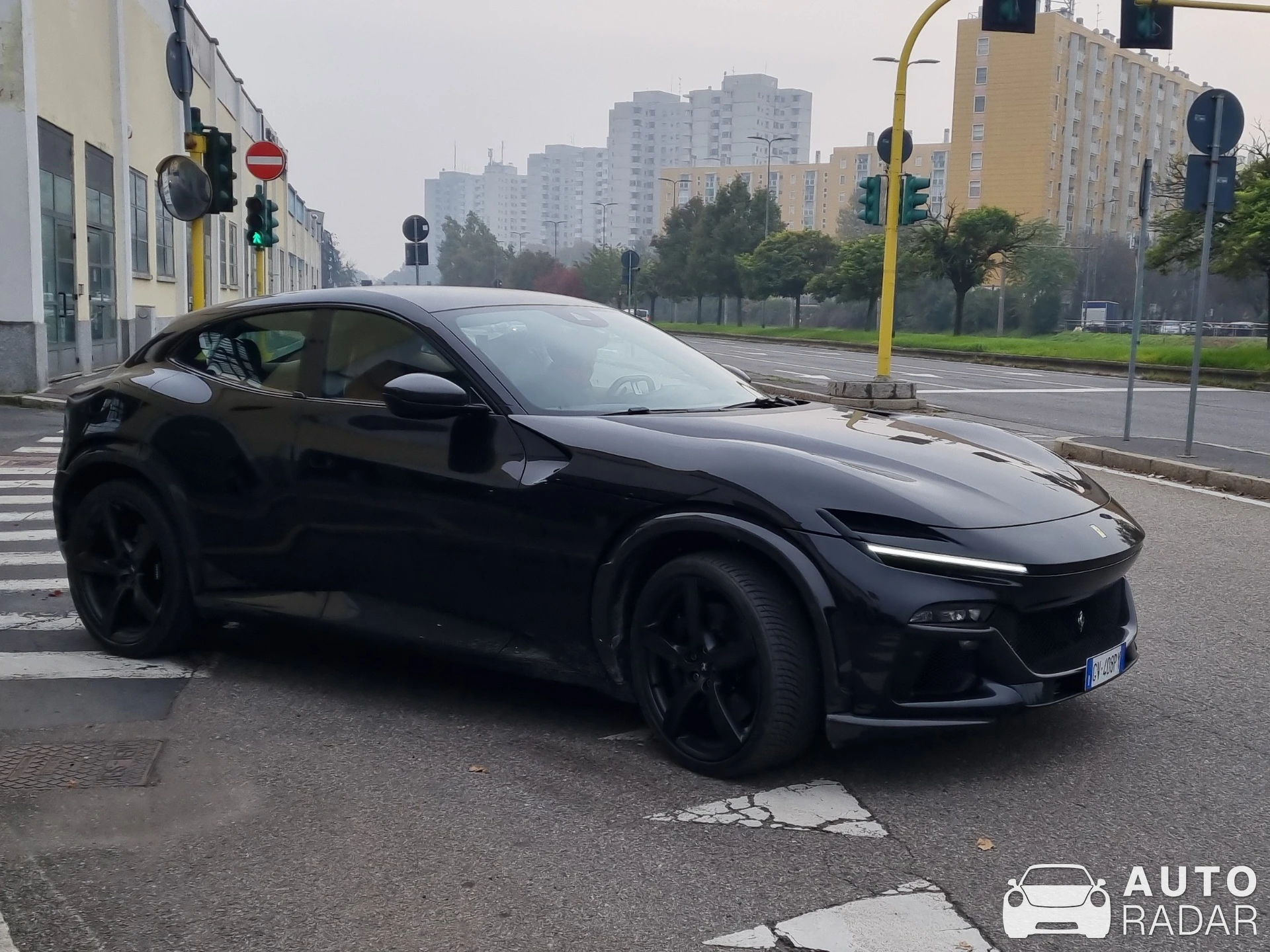 Ferrari Purosangue spotted in Città metropolitana di Milano, Italia