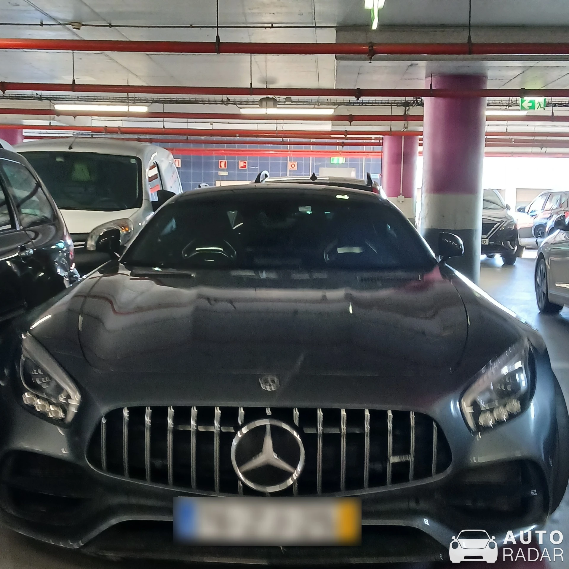 Mercedes-AMG GT S C190 spotted in Lisboa, Portugal