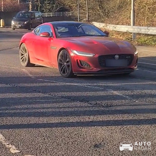 Jaguar F-Type R AWD Coupé spotted in Alderley Edge, United Kingdom