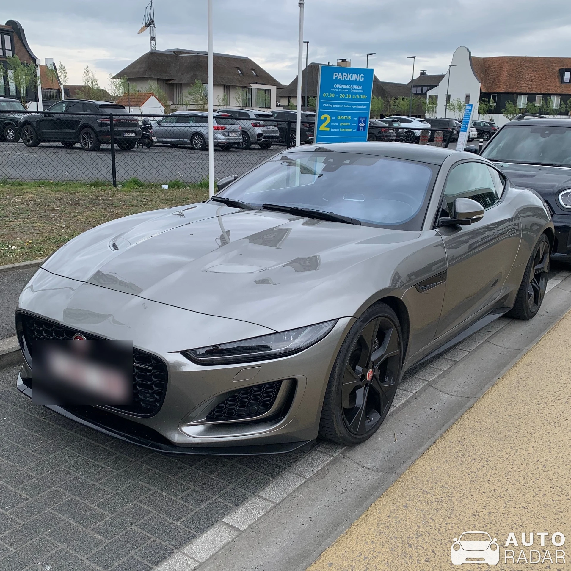 Jaguar F-Type P450 Coupé 2020 spotted in Knokke-Heist