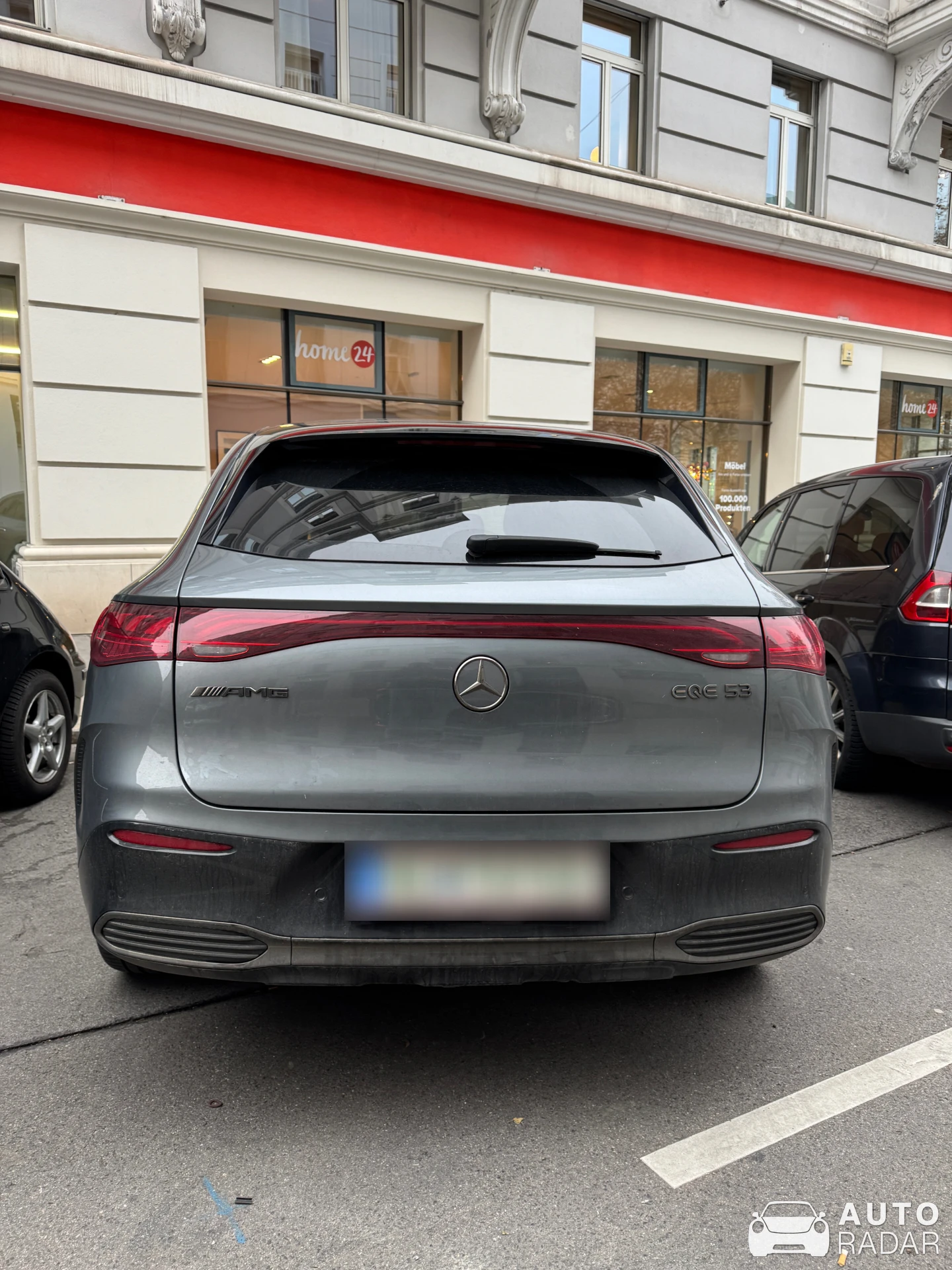 Mercedes-AMG EQE 53 spotted in Wien, Austria