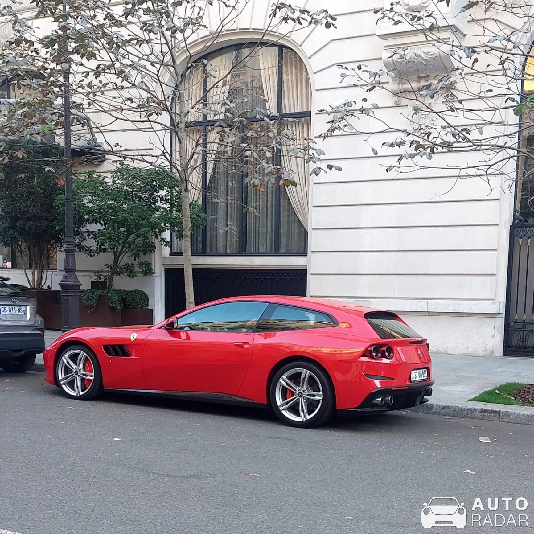 Ferrari GTC4Lusso spotted in Paris, France