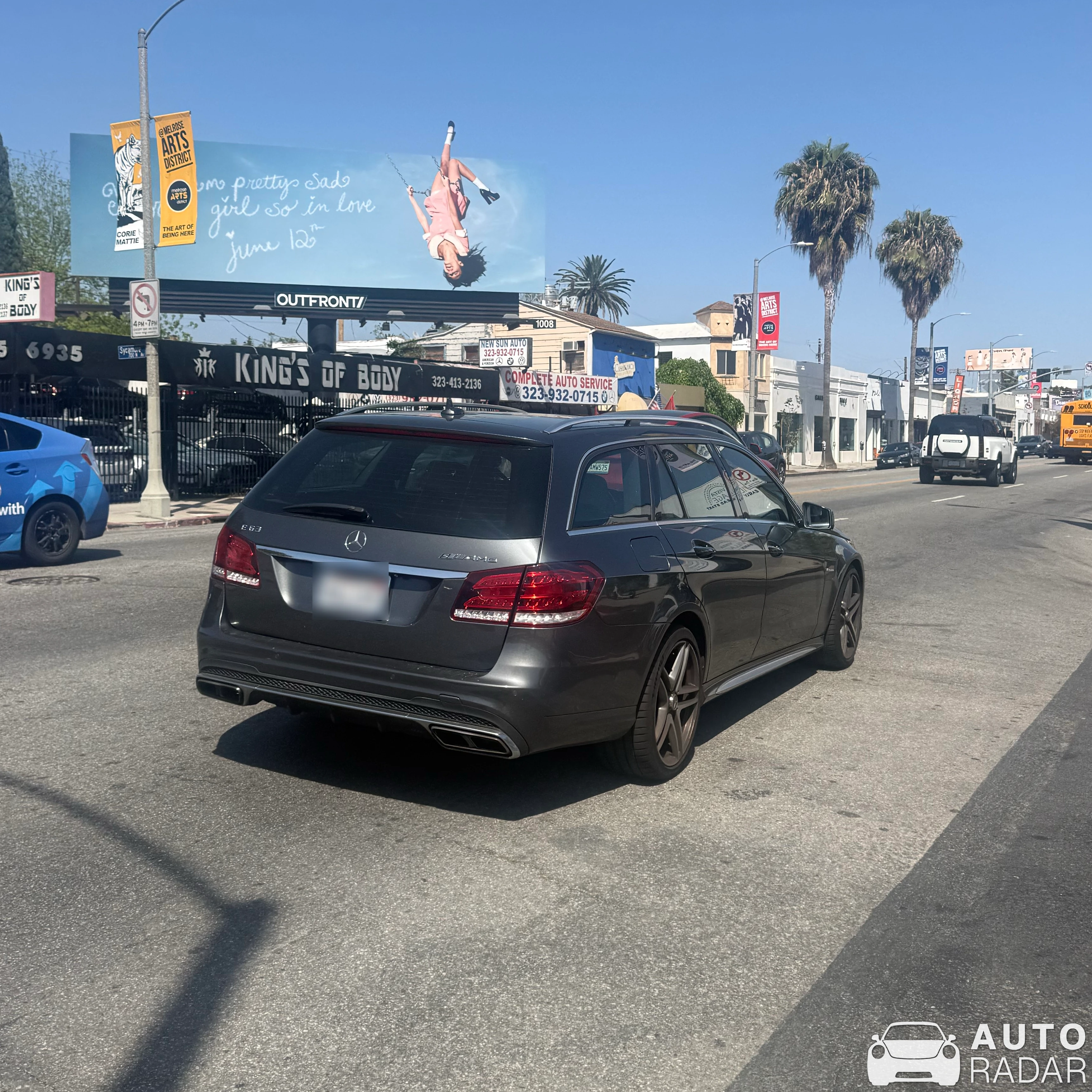 Mercedes-AMG E 63 S Estate S212 spotted in Los Angeles