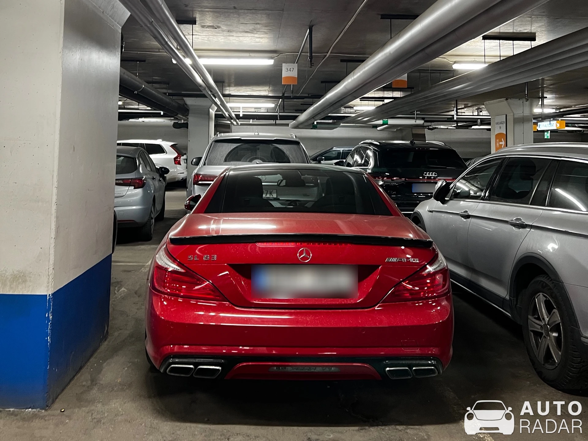 Mercedes-Benz SL 63 AMG R231 spotted in Östermalm, Sweden