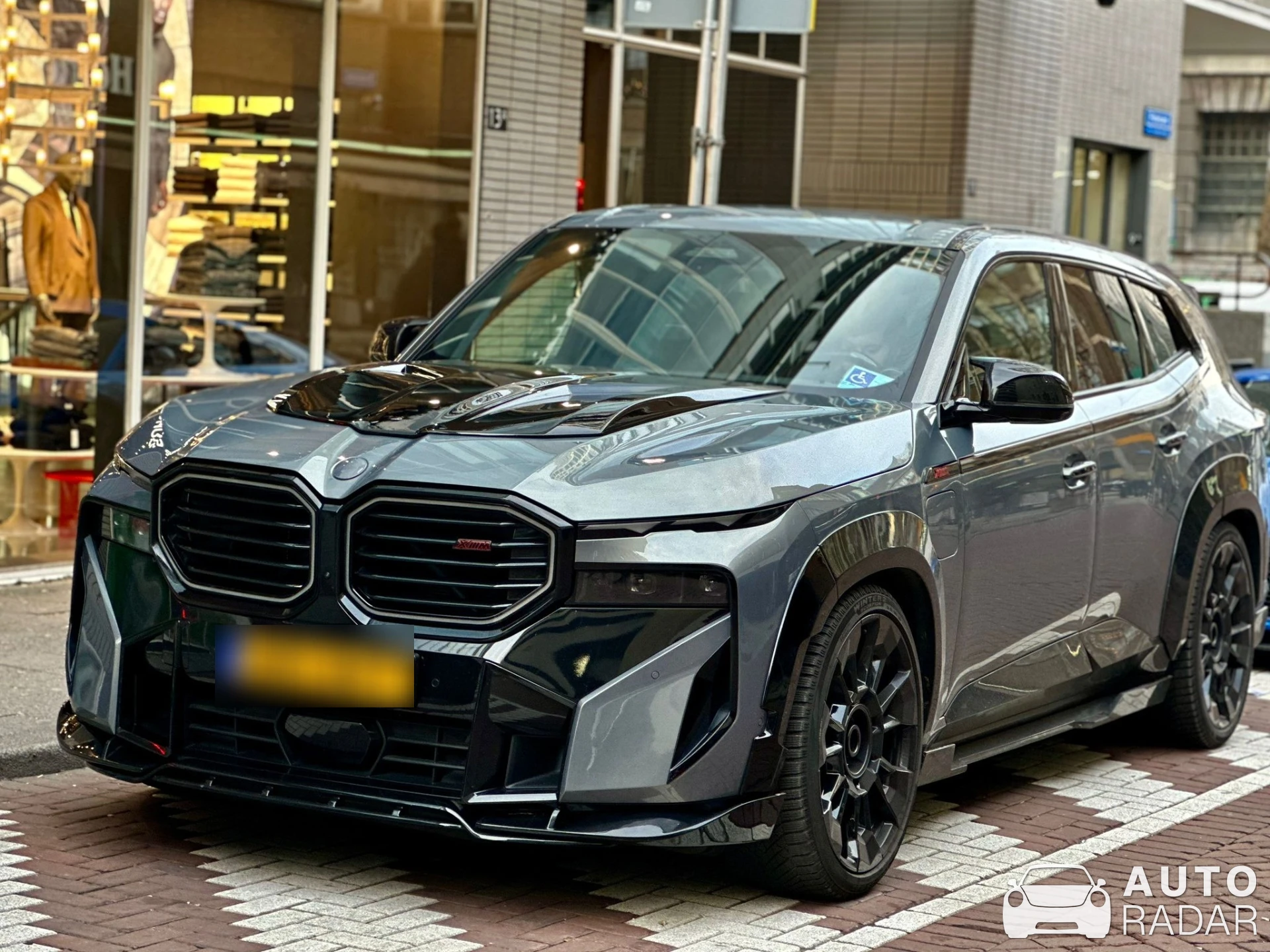 BMW XM G09 Label Red Renegade Design spotted in Rotterdam, Netherlands