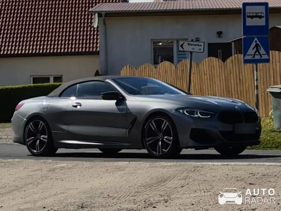 BMW M850i G14 Cabriolet spotted in Bielanka