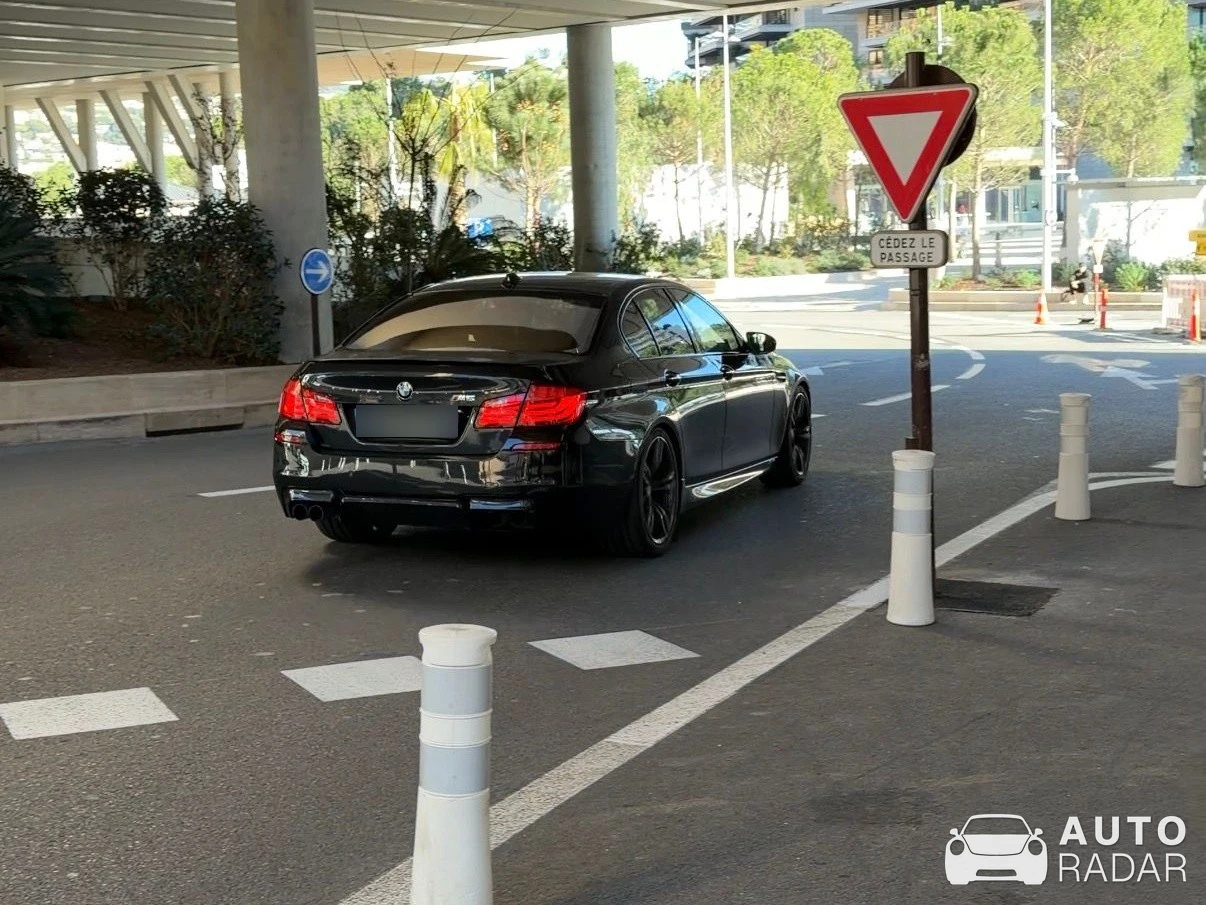 BMW M5 F10 spotted in Monaco, Monaco
