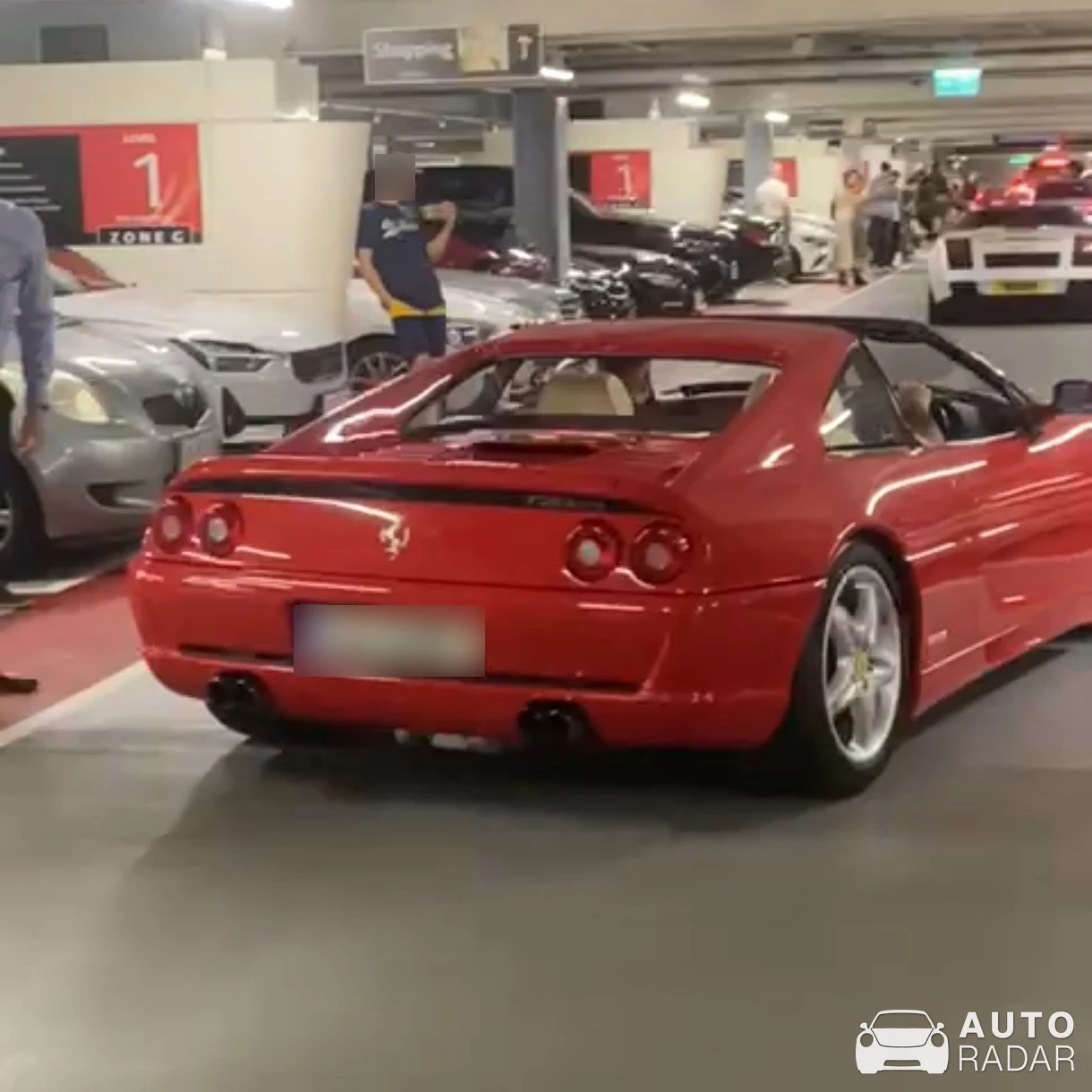 Ferrari F355 Berlinetta spotted in Dublin, Ireland
