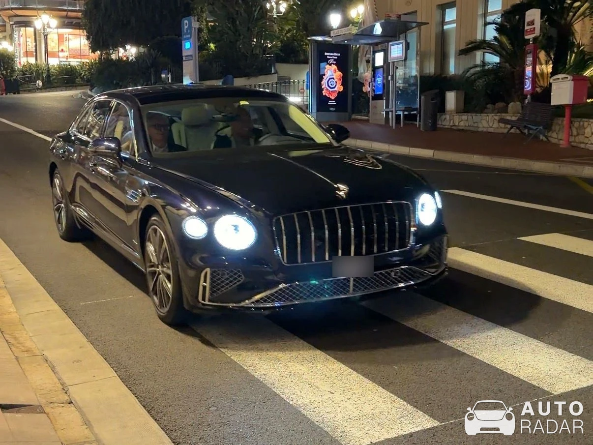 Bentley Flying Spur Hybrid spotted in Monaco, Monaco