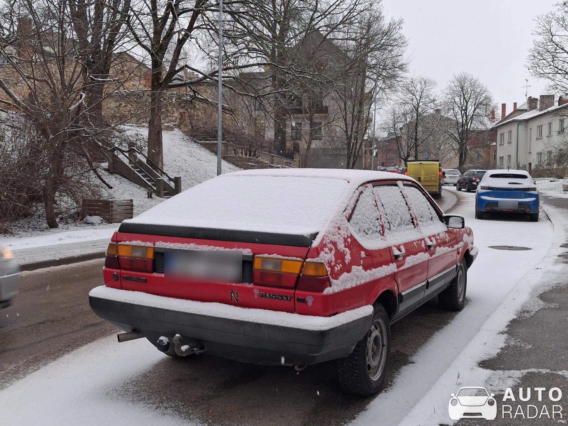 Volkswagen Passat B2 spotted in Cēsis