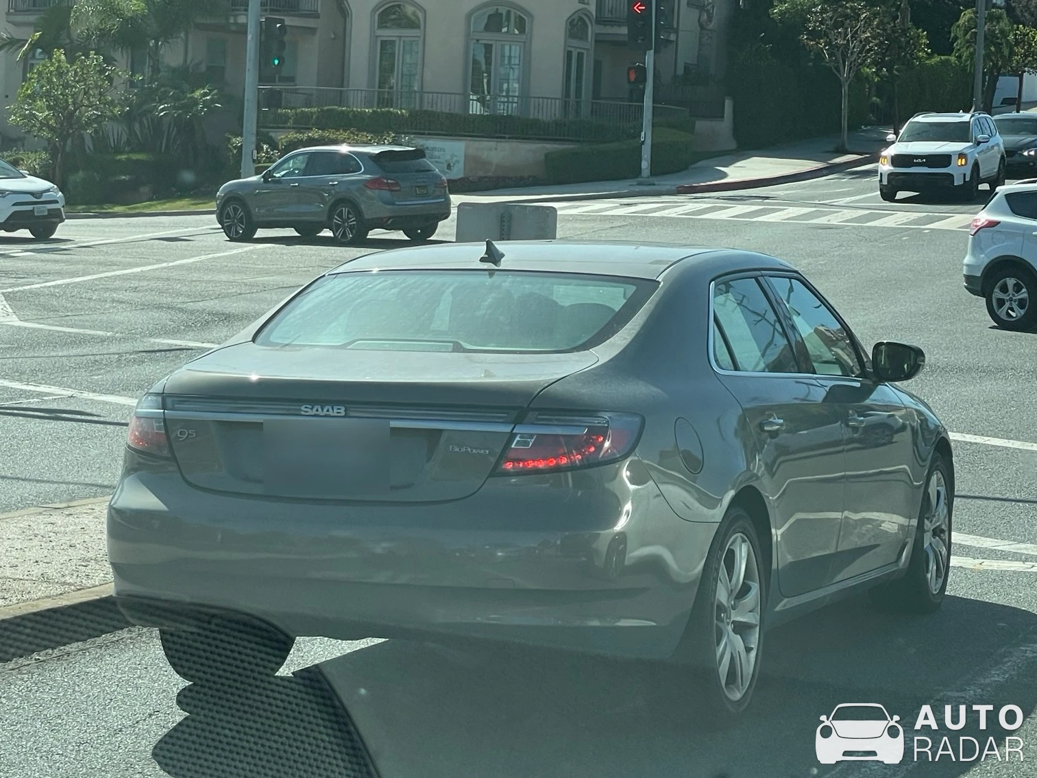 Saab 9-5 BioPower spotted