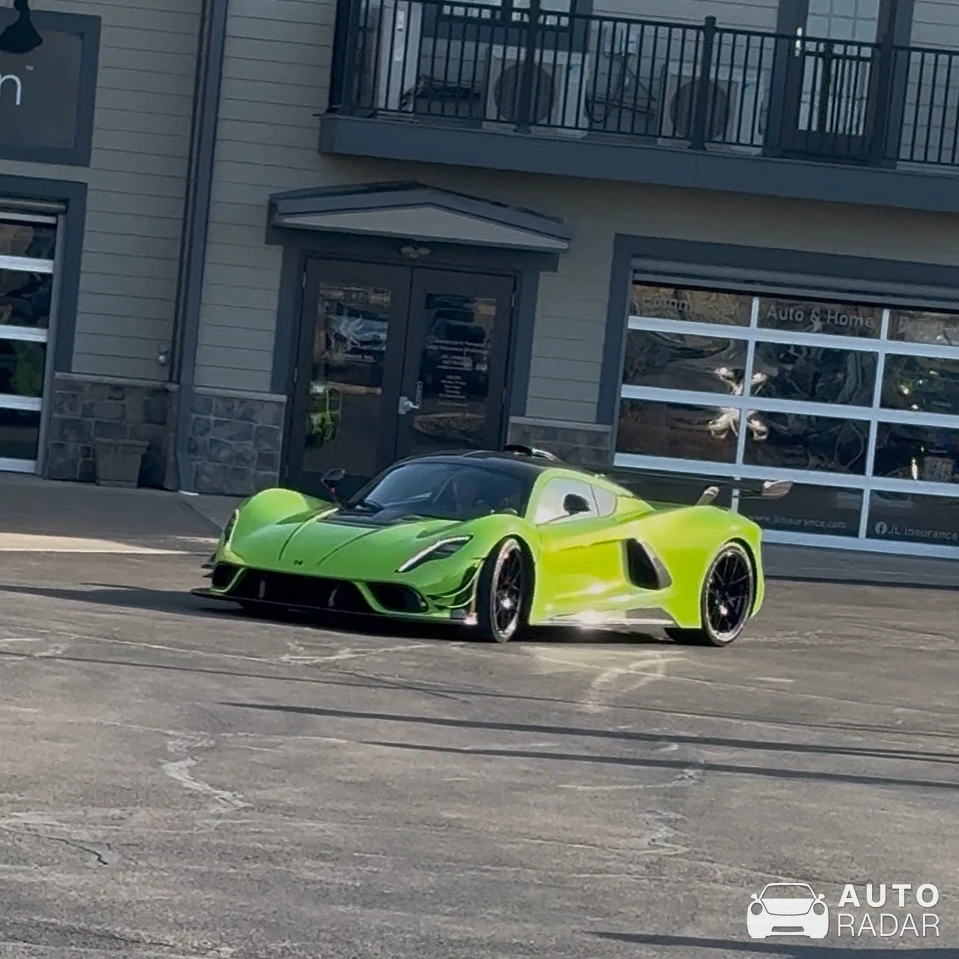 Hennessey Venom F5 Revolution Roadster spotted in Naperville
