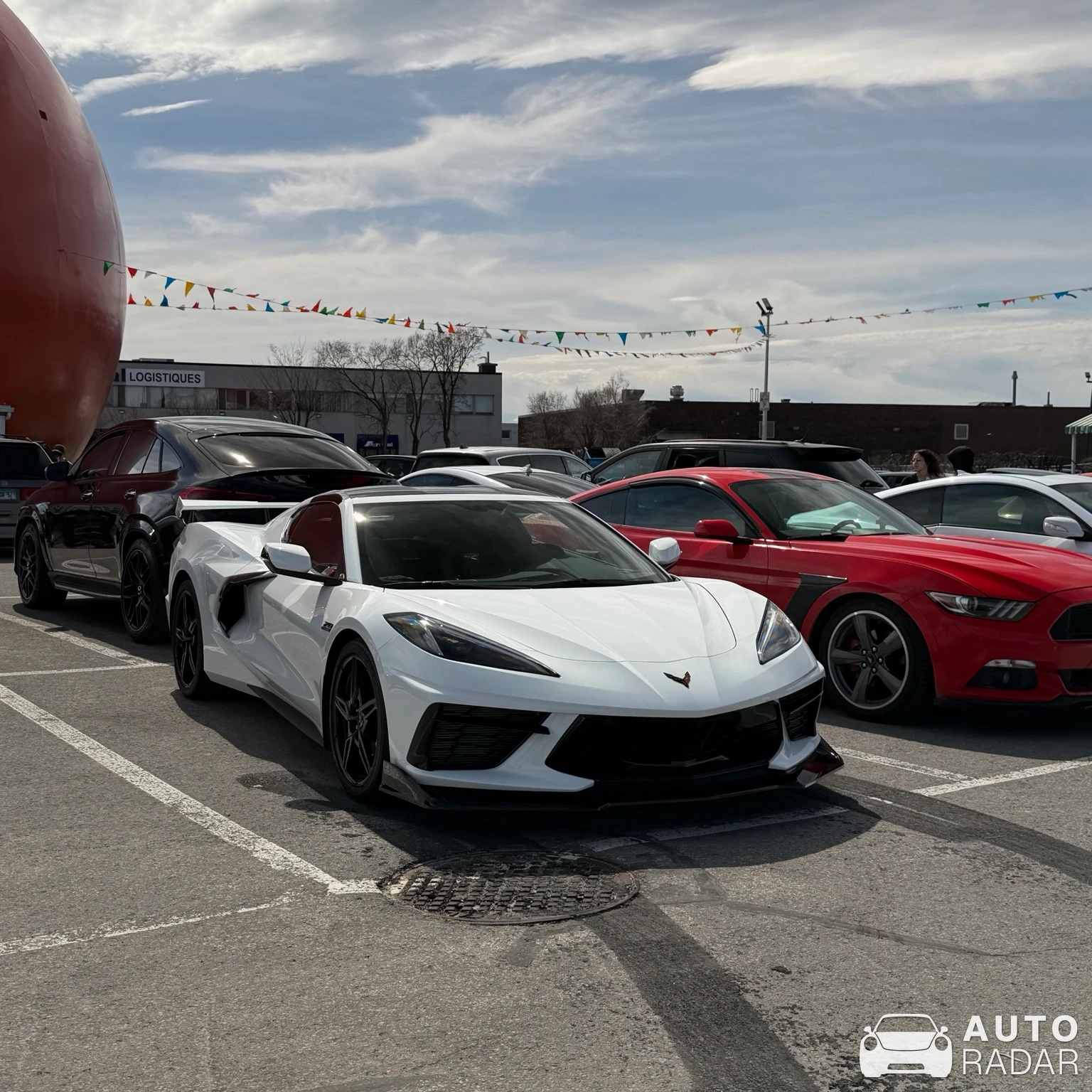 Chevrolet Corvette C8 70th Anniversary Edition spotted in Montréal