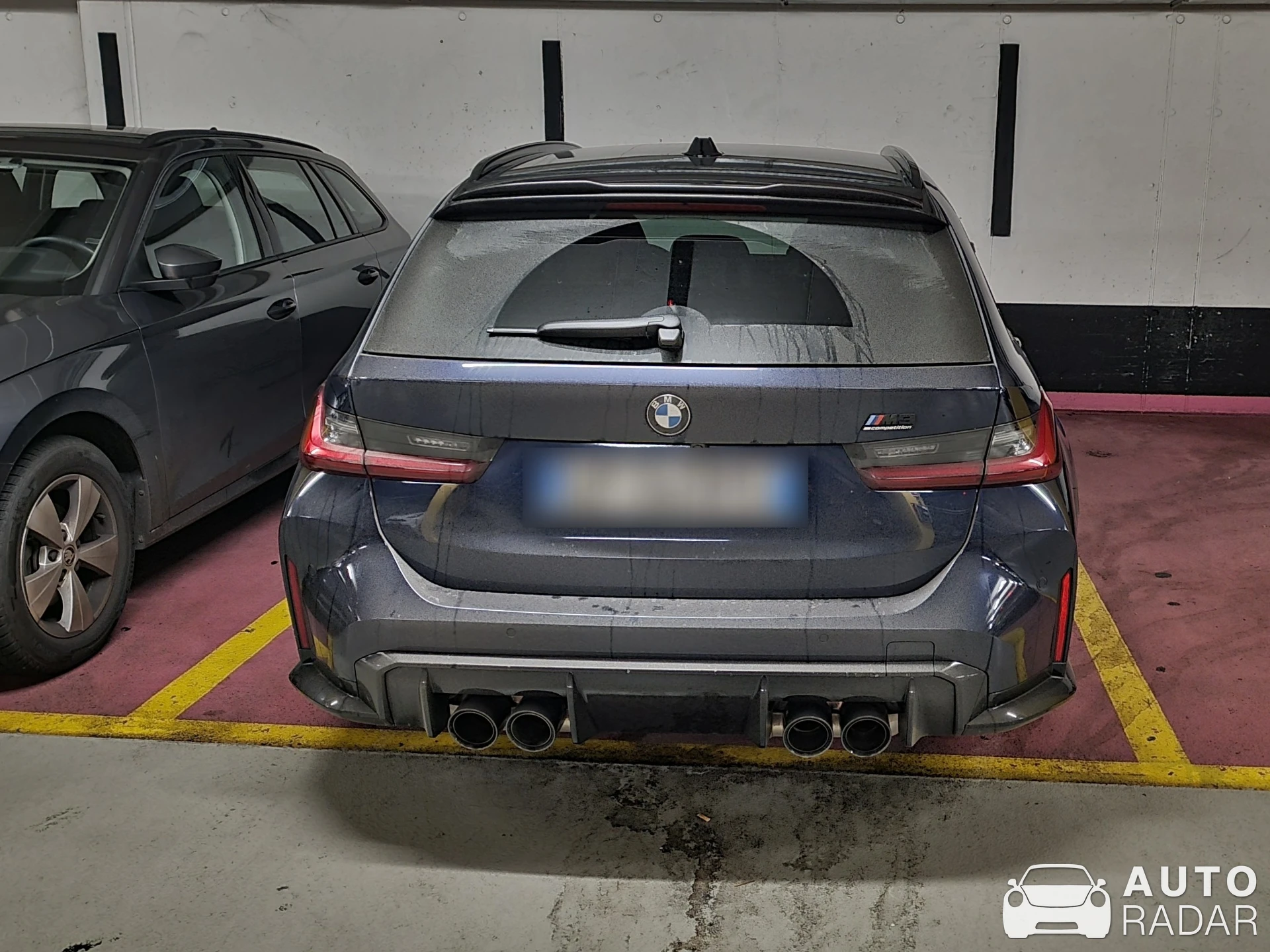 BMW M3 G81 Touring Competition spotted in Milano, Italy