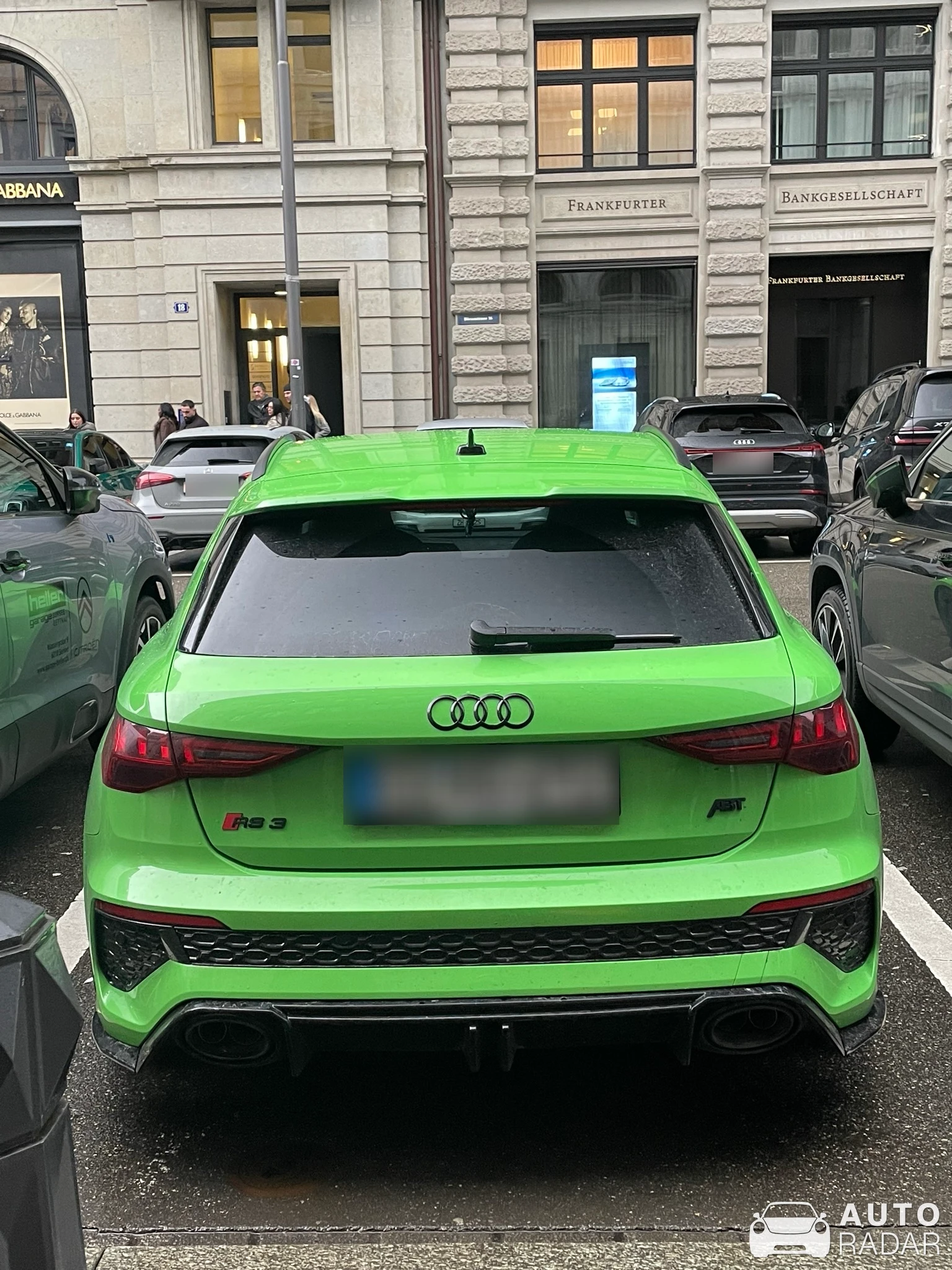 Audi ABT RS3-R Sportback 8Y spotted in Zürich