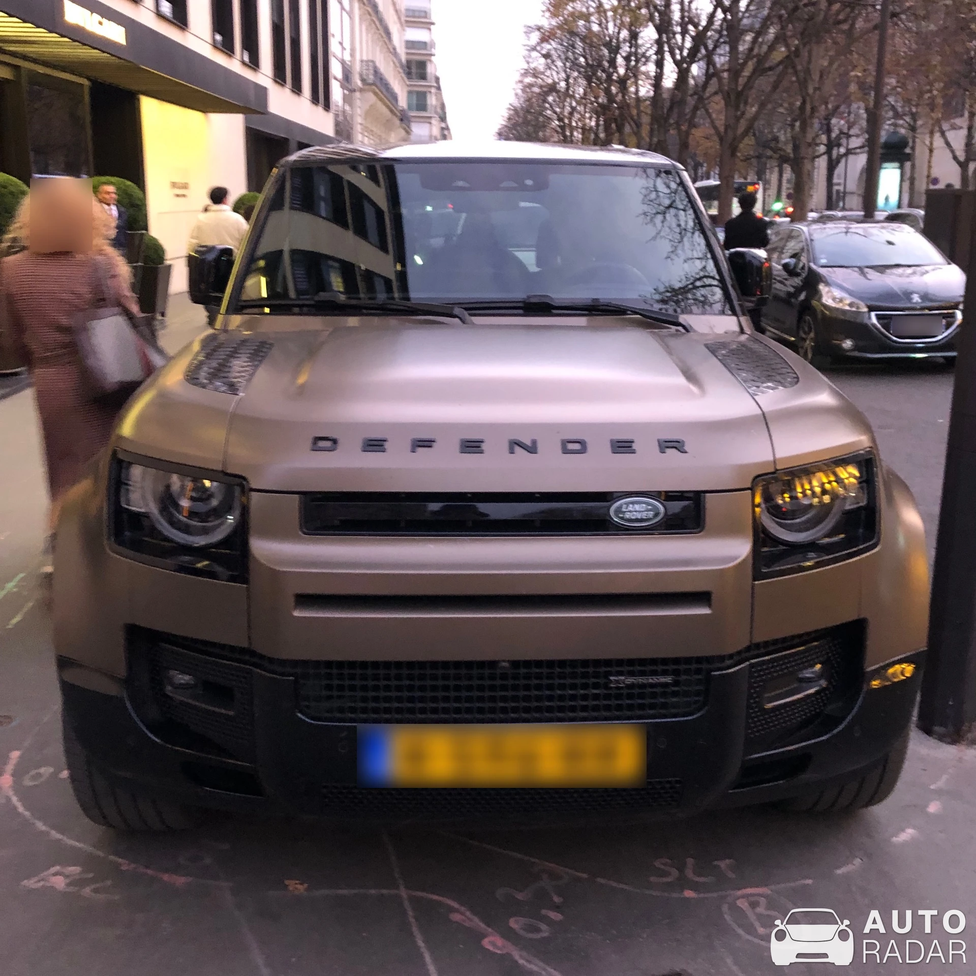 Land Rover Defender Octa spotted in Paris, France