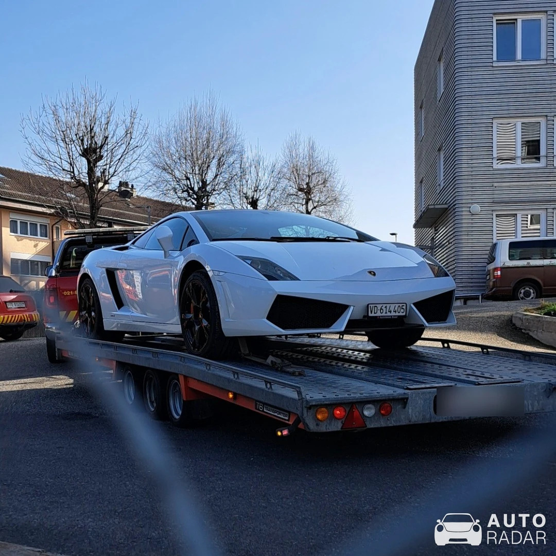 Lamborghini Gallardo LP560-4 spotted in La Tour-de-Peilz, Suisse