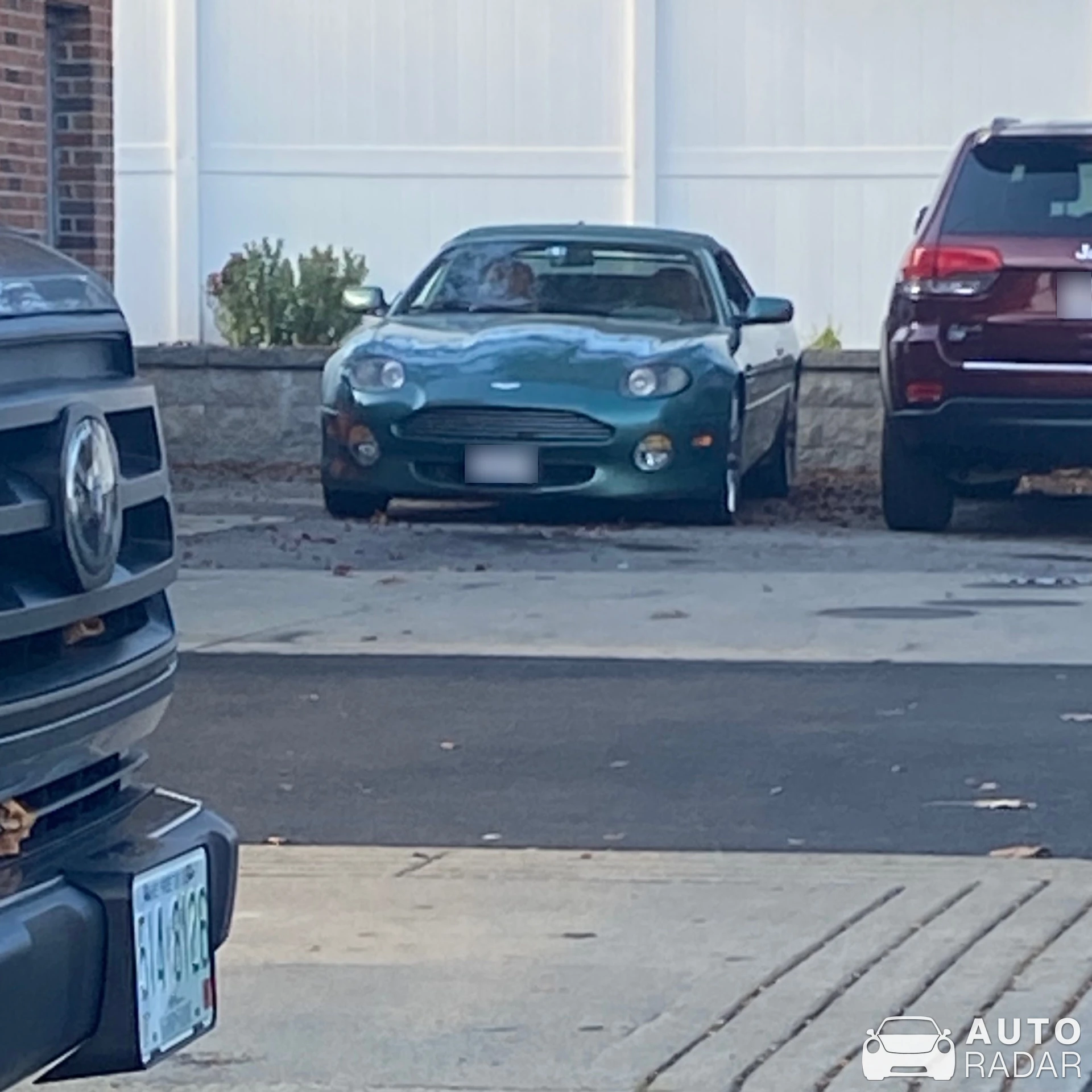 Aston Martin DB7 spotted in Belmont, United States