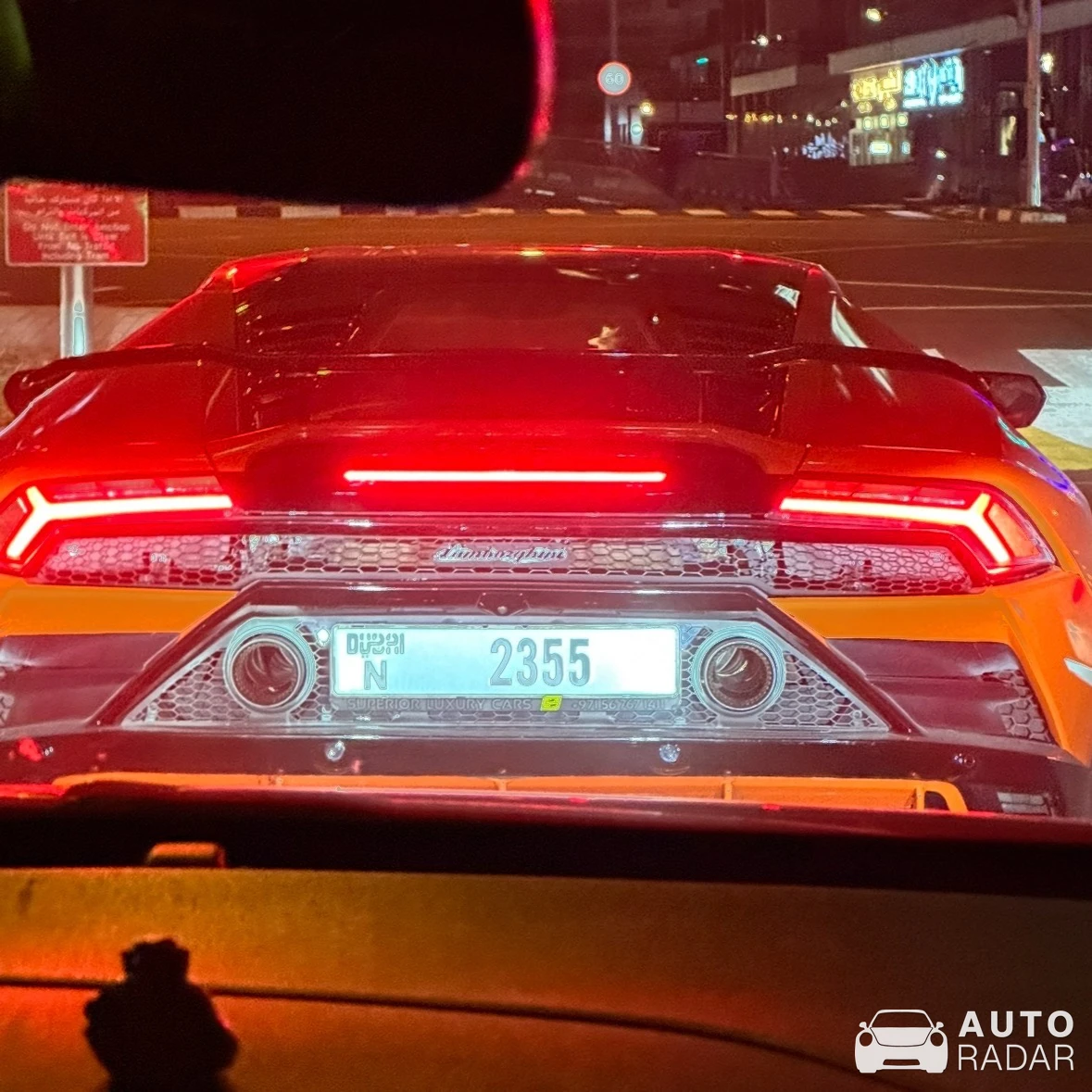 Lamborghini Huracán LP640-4 EVO spotted in Dubai, United Arab Emirates