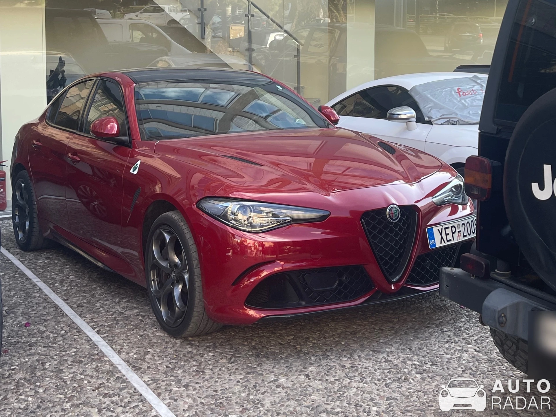 Alfa Romeo Giulia Quadrifoglio spotted in Paleo Faliro, Greece