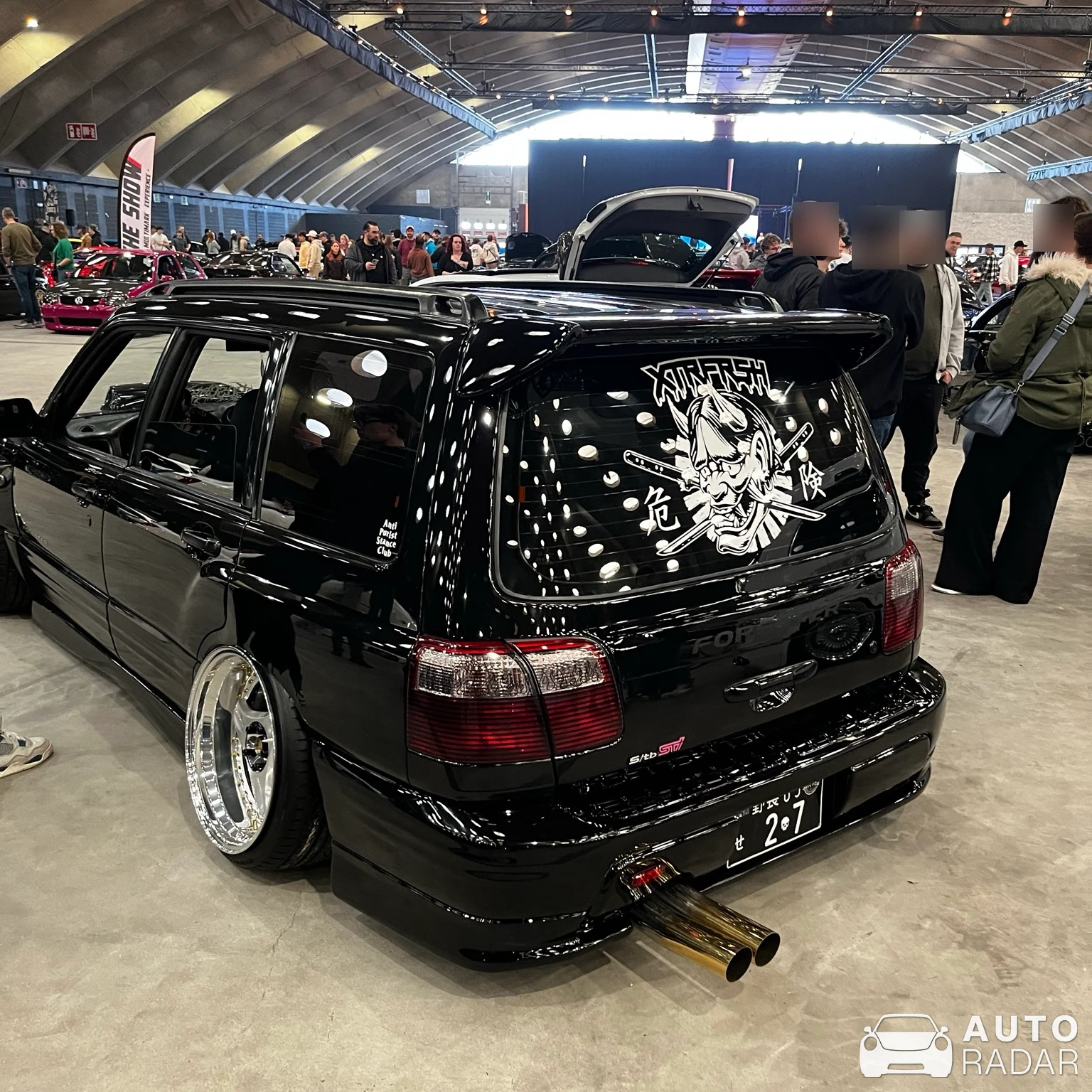 Subaru Forester SF5 S/tb STI spotted in Mechelen