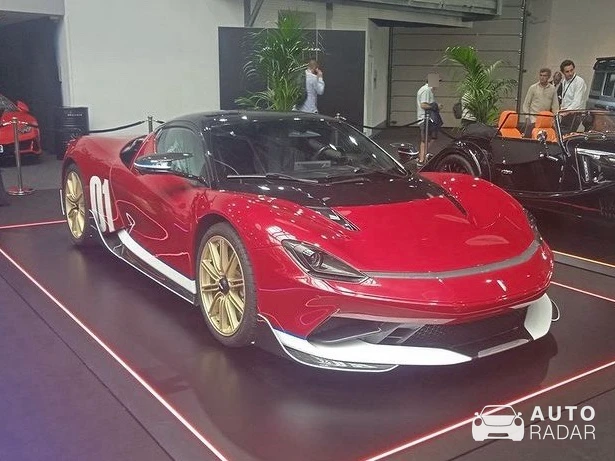 Pininfarina Battista Edizione Nino Farina spotted in Monaco